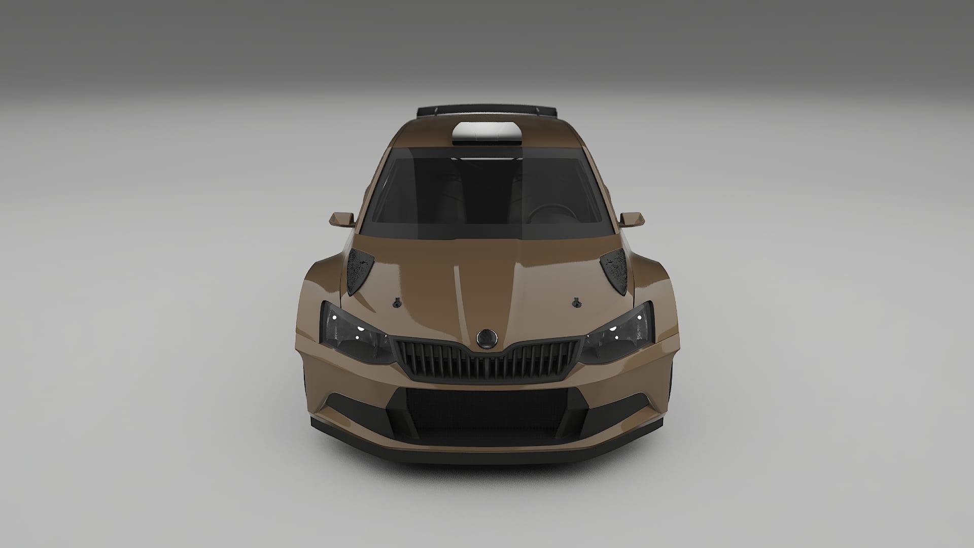 Škoda Fabia R5 6V TPU Lakbeschermingsfolie | SAHARA Kleurveranderende PPF – Volledig Voorgesneden Kit