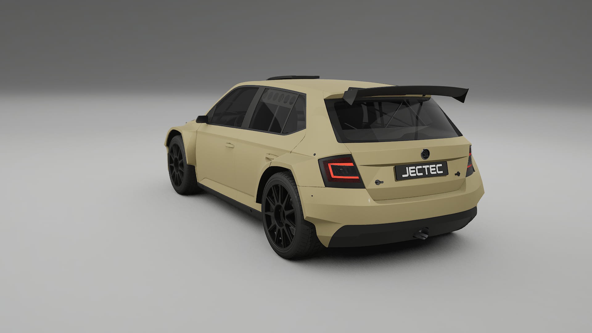 Škoda Fabia R5 6V TPU Lakbeschermingsfolie | SAND Kleurveranderende PPF – Volledig Voorgesneden Kit