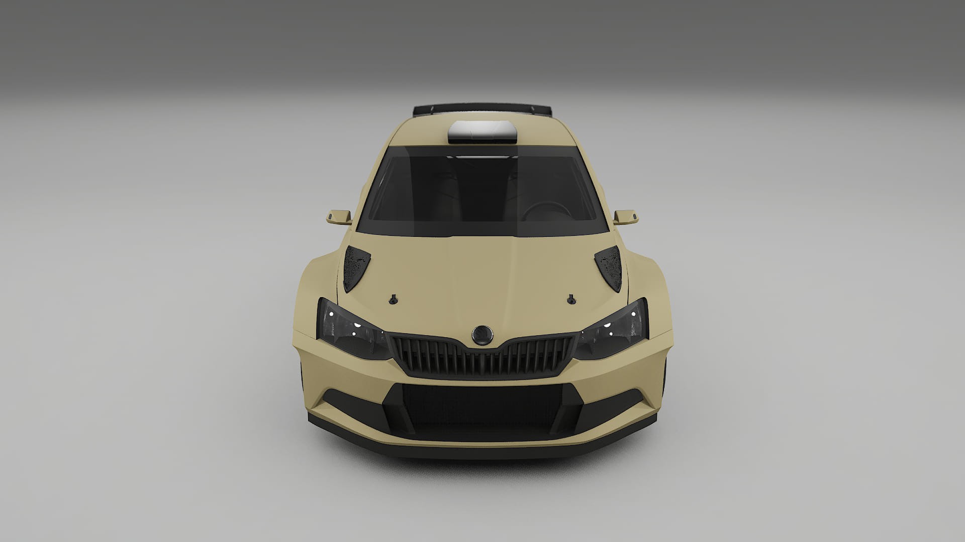 Škoda Fabia R5 6V TPU Lakbeschermingsfolie | SAND Kleurveranderende PPF – Volledig Voorgesneden Kit