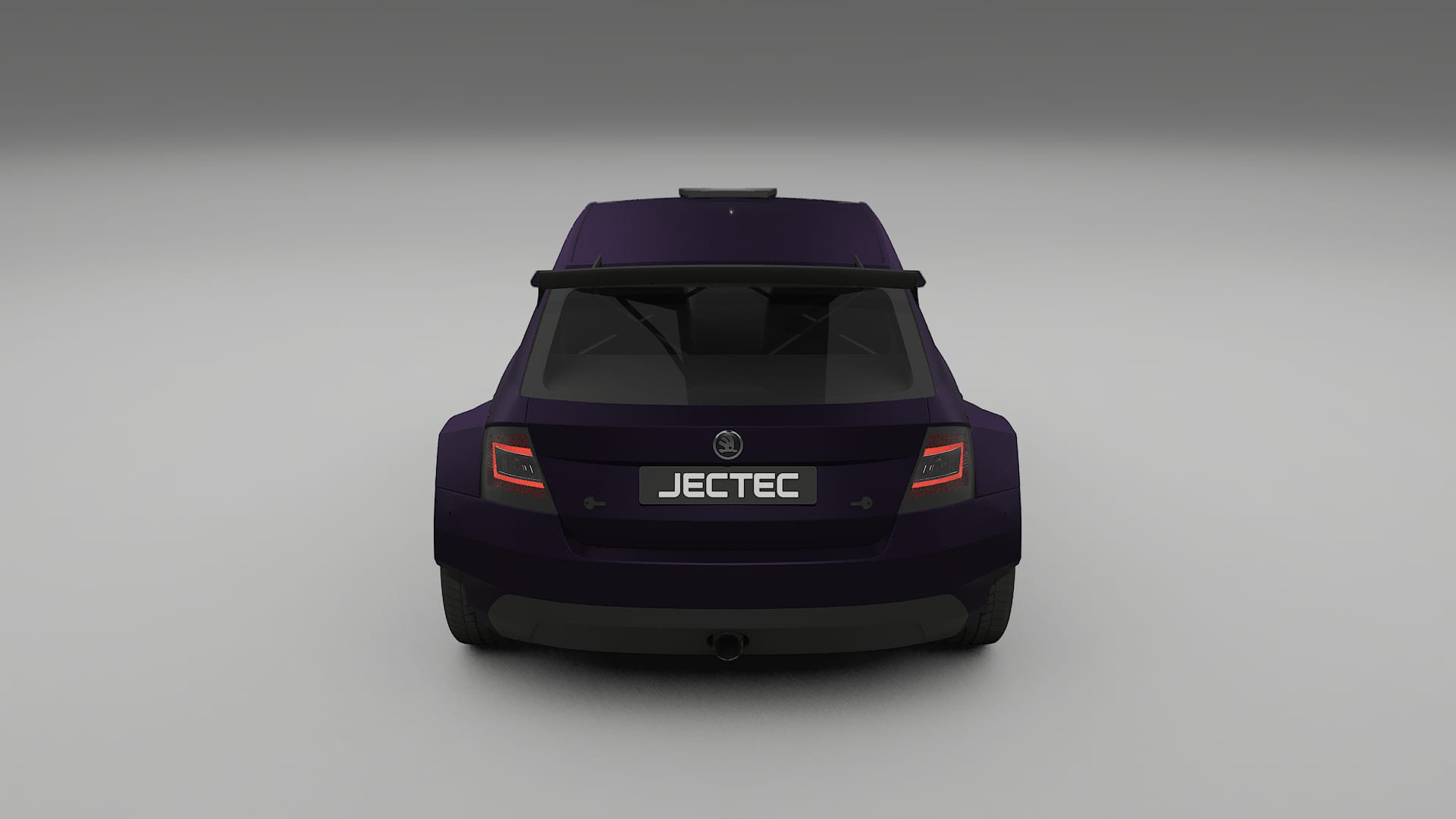 Škoda Fabia R5 6V TPU Lakbeschermingsfolie | VIOLET Kleurveranderende PPF – Volledig Voorgesneden Kit