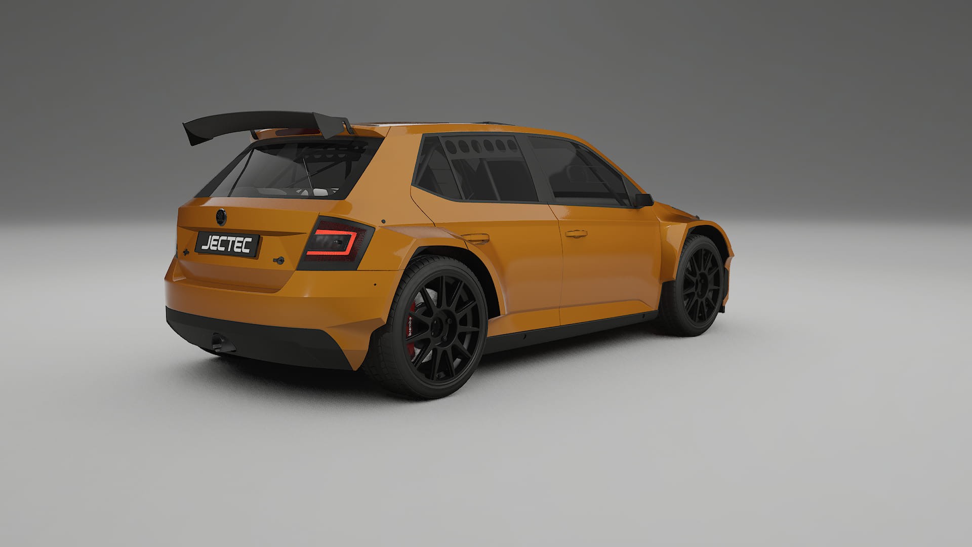 Škoda Fabia R5 6V TPU Lakbeschermingsfolie | DAISY Kleurveranderende PPF – Volledig Voorgesneden Kit