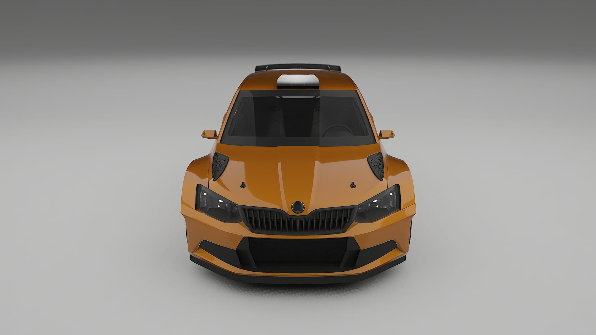 Škoda Fabia R5 6V TPU Lakbeschermingsfolie | DAISY Kleurveranderende PPF – Volledig Voorgesneden Kit
