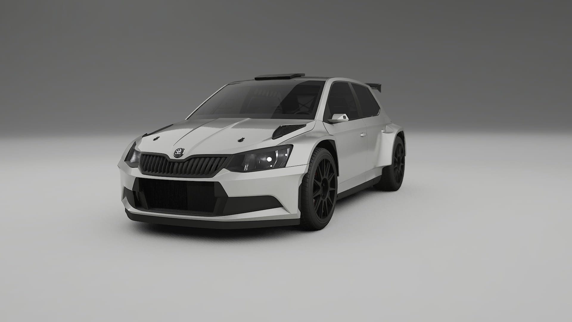 Škoda Fabia R5 6V TPU Lakbeschermingsfolie | PEARL Kleurveranderende PPF – Volledig Voorgesneden Kit