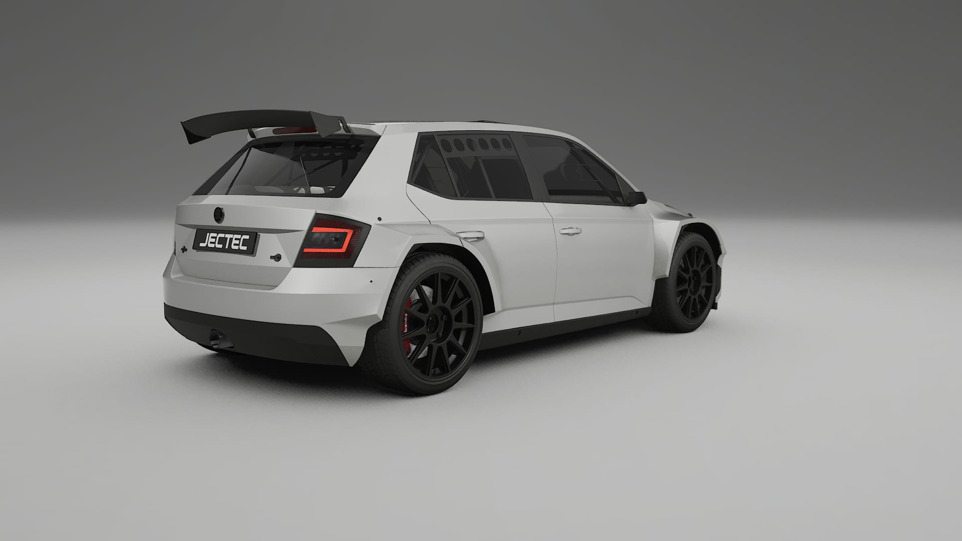 Škoda Fabia R5 6V TPU Lakbeschermingsfolie | PEARL Kleurveranderende PPF – Volledig Voorgesneden Kit