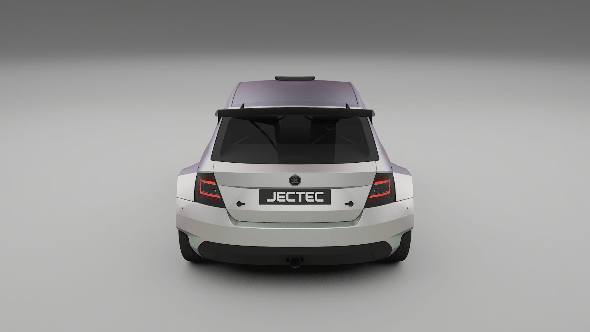 Škoda Fabia R5 6V TPU Lakbeschermingsfolie | NEBULA Kleurveranderende PPF – Volledig Voorgesneden Kit