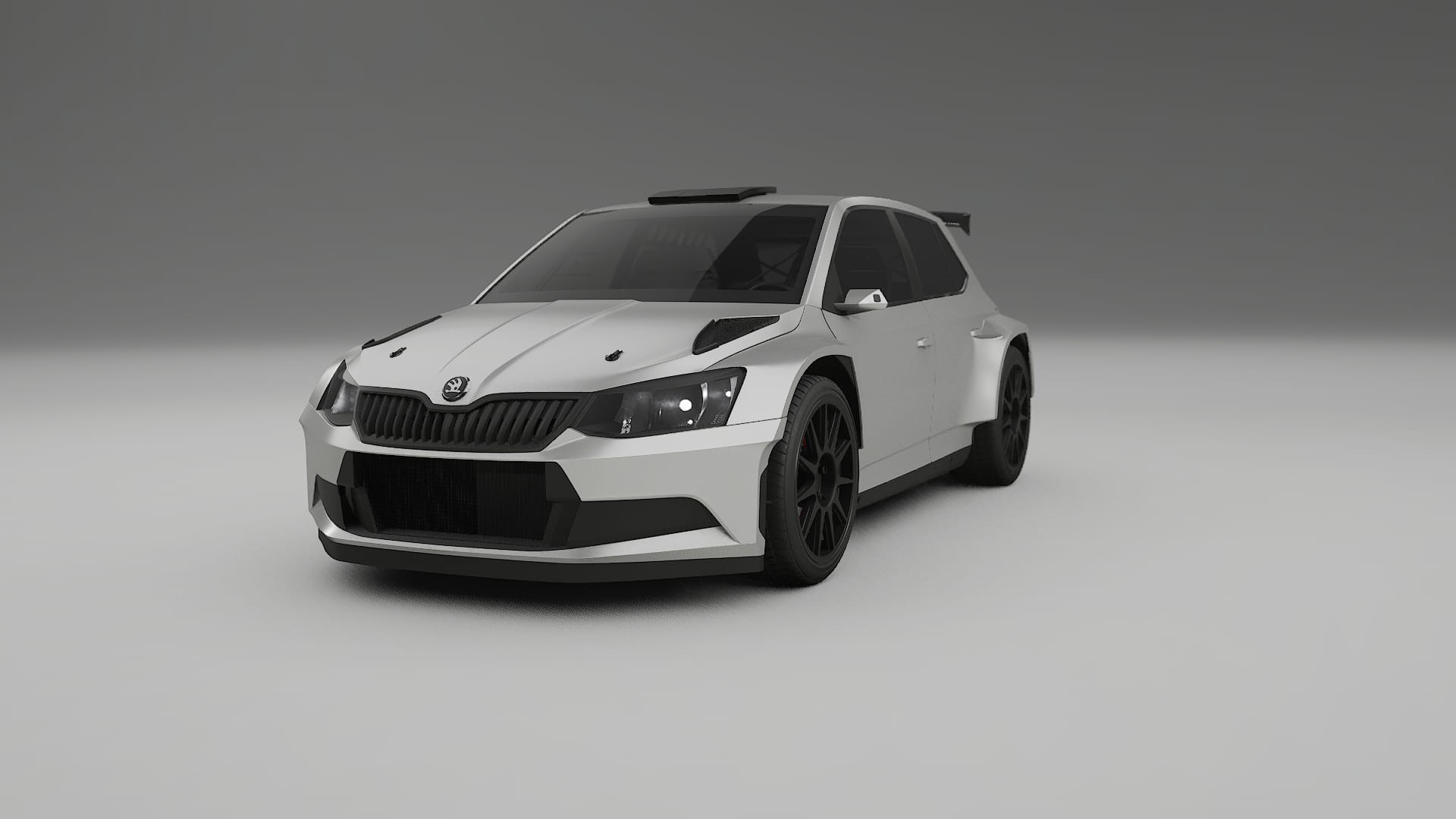 Škoda Fabia R5 6V TPU Lakbeschermingsfolie | OPAL Kleurveranderende PPF – Volledig Voorgesneden Kit