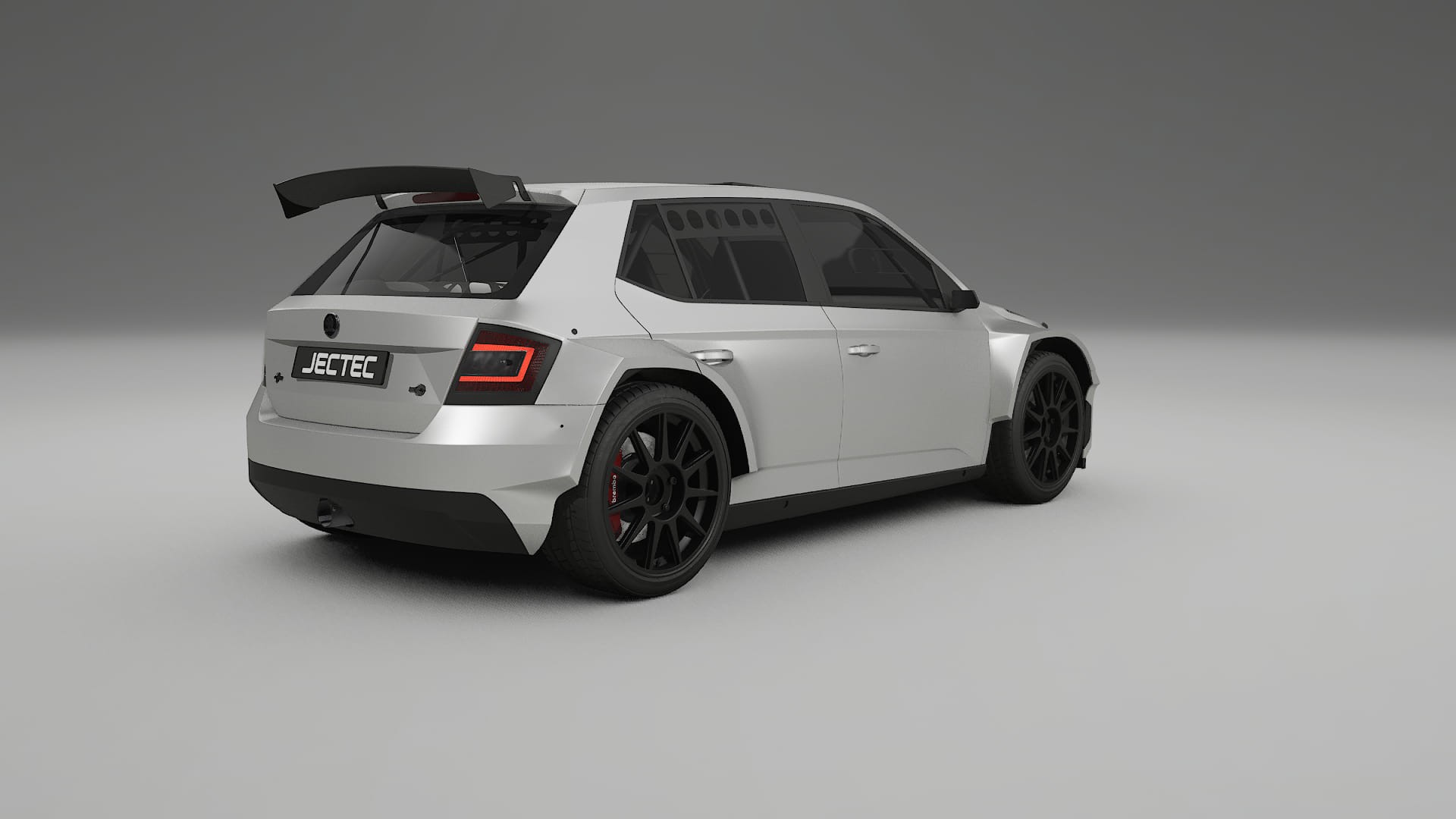 Škoda Fabia R5 6V TPU Lakbeschermingsfolie | OPAL Kleurveranderende PPF – Volledig Voorgesneden Kit