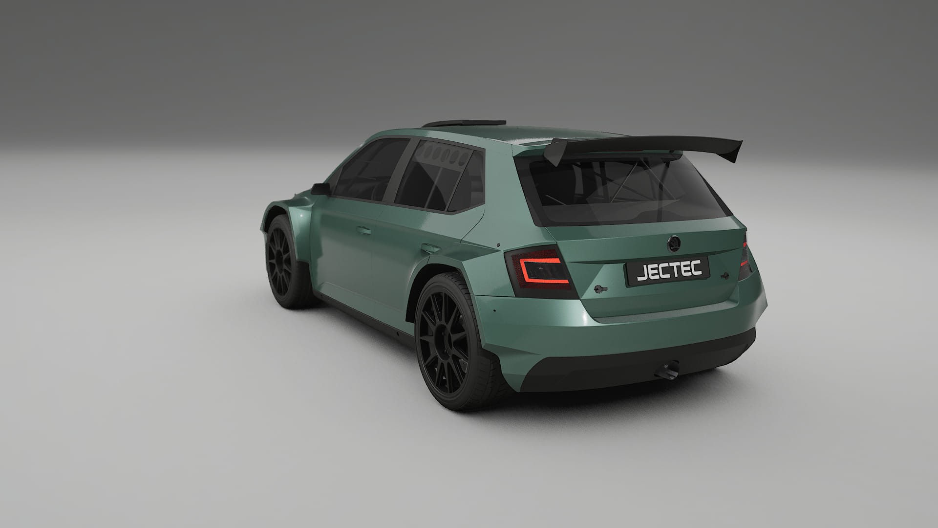 Škoda Fabia R5 6V TPU Lakbeschermingsfolie | EVERGREEN Kleurveranderende PPF – Volledig Voorgesneden Kit