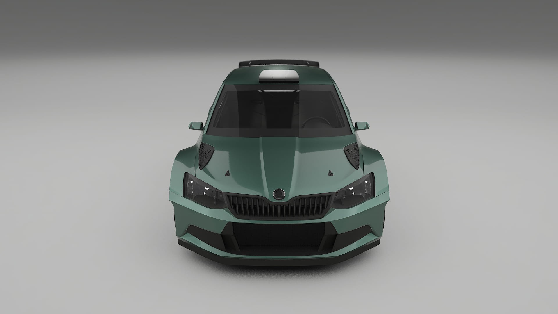 Škoda Fabia R5 6V TPU Lakbeschermingsfolie | EVERGREEN Kleurveranderende PPF – Volledig Voorgesneden Kit
