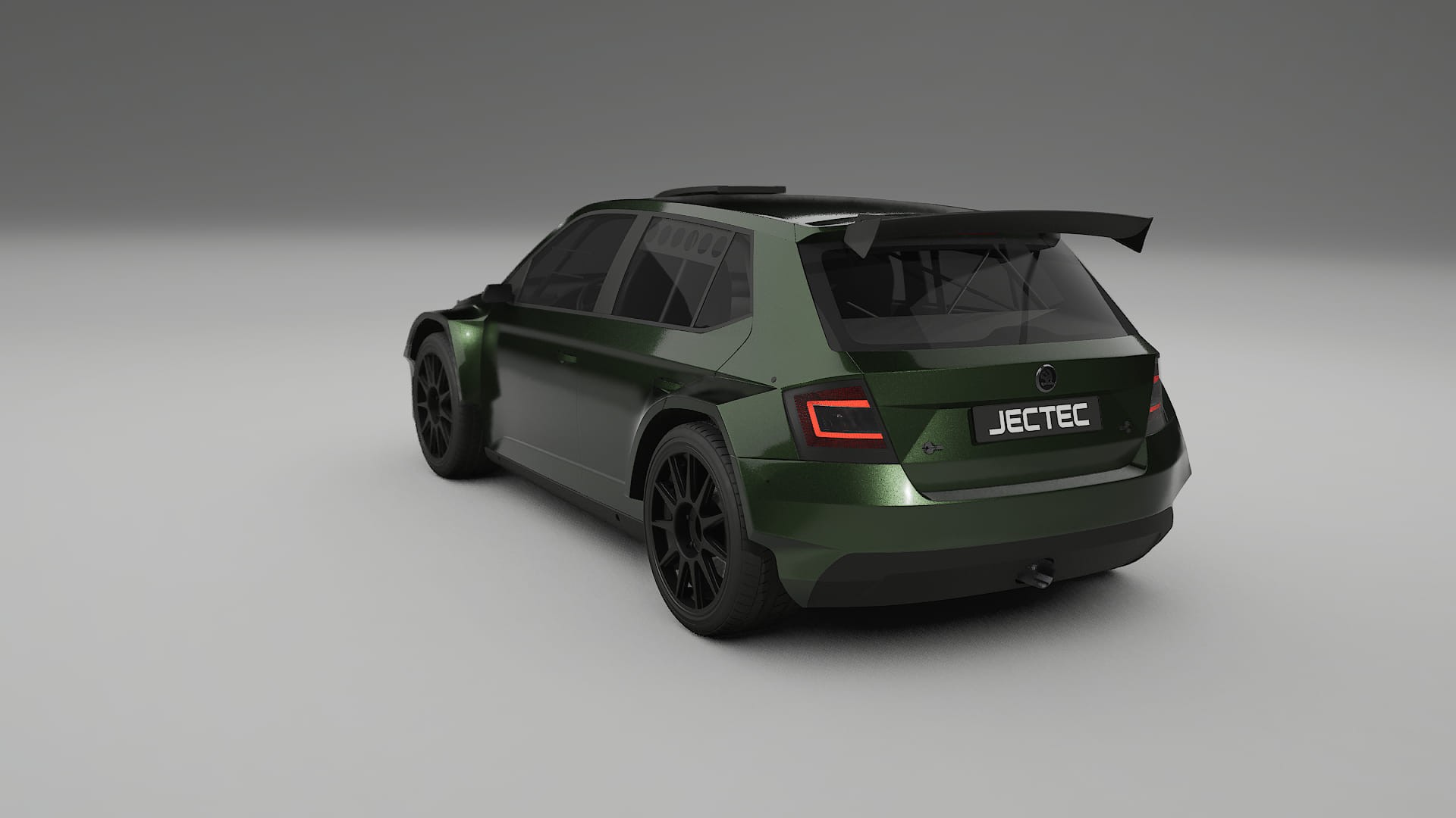 Škoda Fabia R5 6V TPU Lakbeschermingsfolie | LAGOON Kleurveranderende PPF – Volledig Voorgesneden Kit