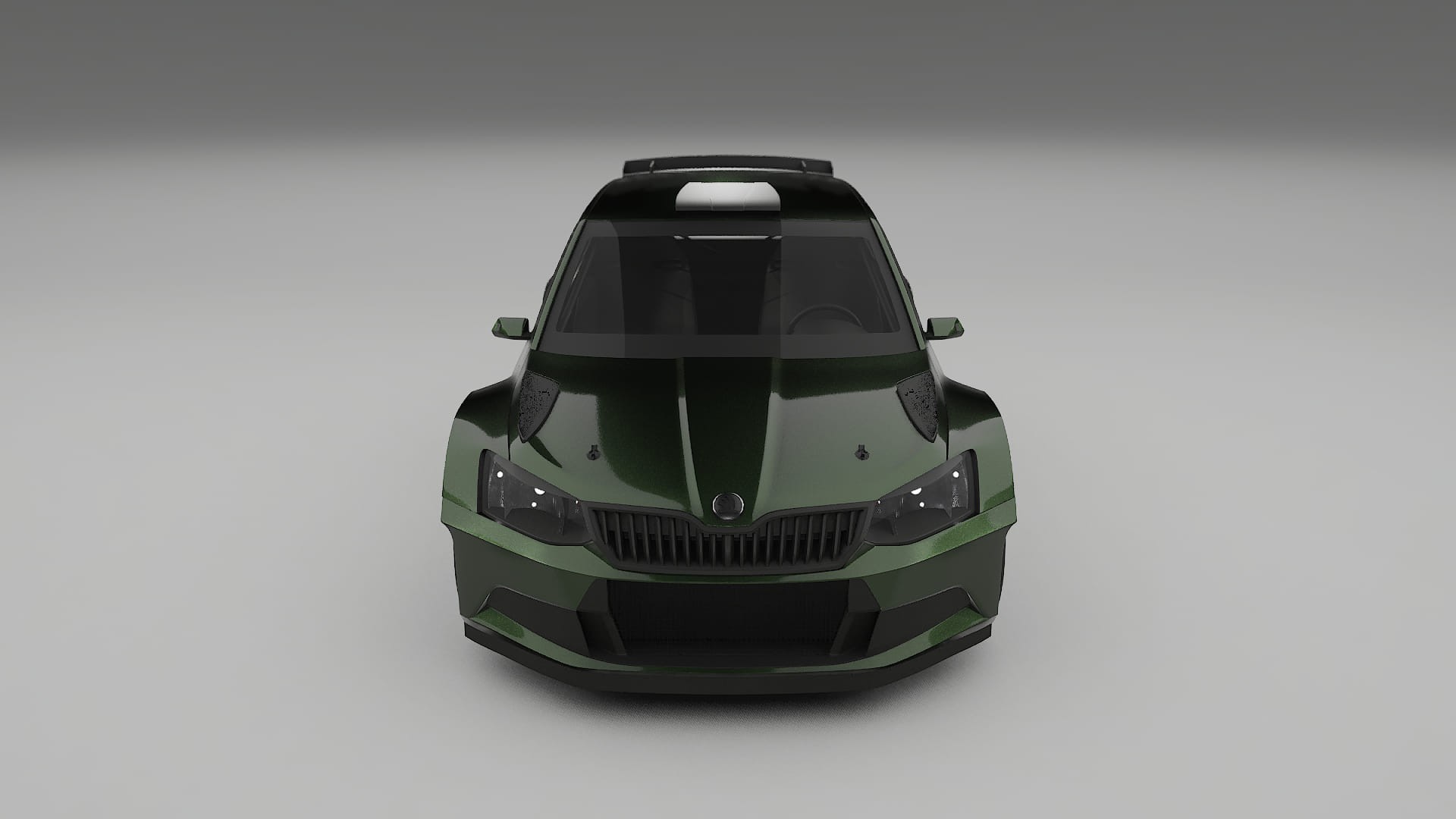 Škoda Fabia R5 6V TPU Lakbeschermingsfolie | LAGOON Kleurveranderende PPF – Volledig Voorgesneden Kit