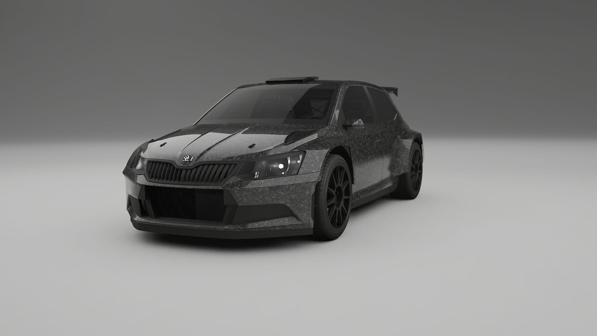 Škoda Fabia R5 6V TPU Lakbeschermingsfolie | FORGED S Kleurveranderende PPF – Volledig Voorgesneden Kit