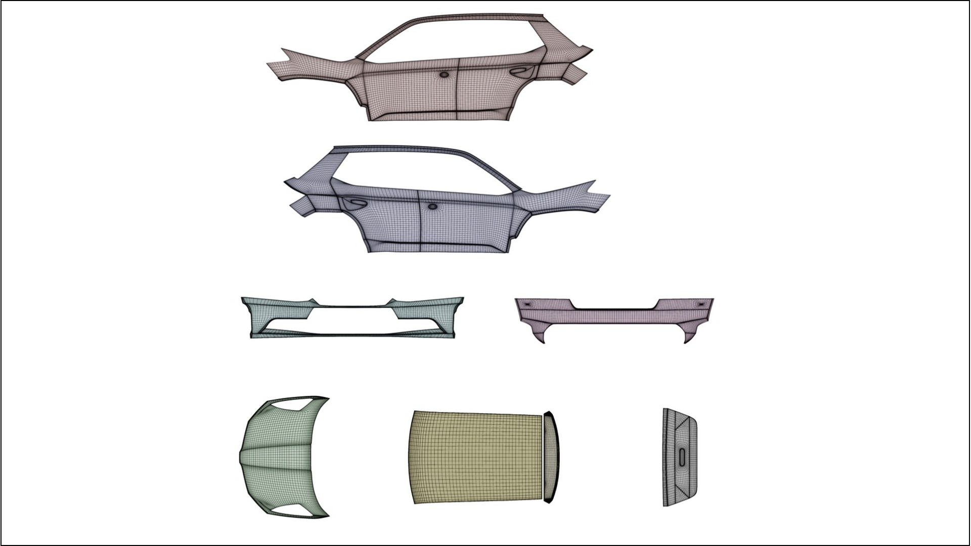 Škoda Fabia R5 6V TPU Lakbeschermingsfolie | FORGED S Kleurveranderende PPF – Volledig Voorgesneden Kit