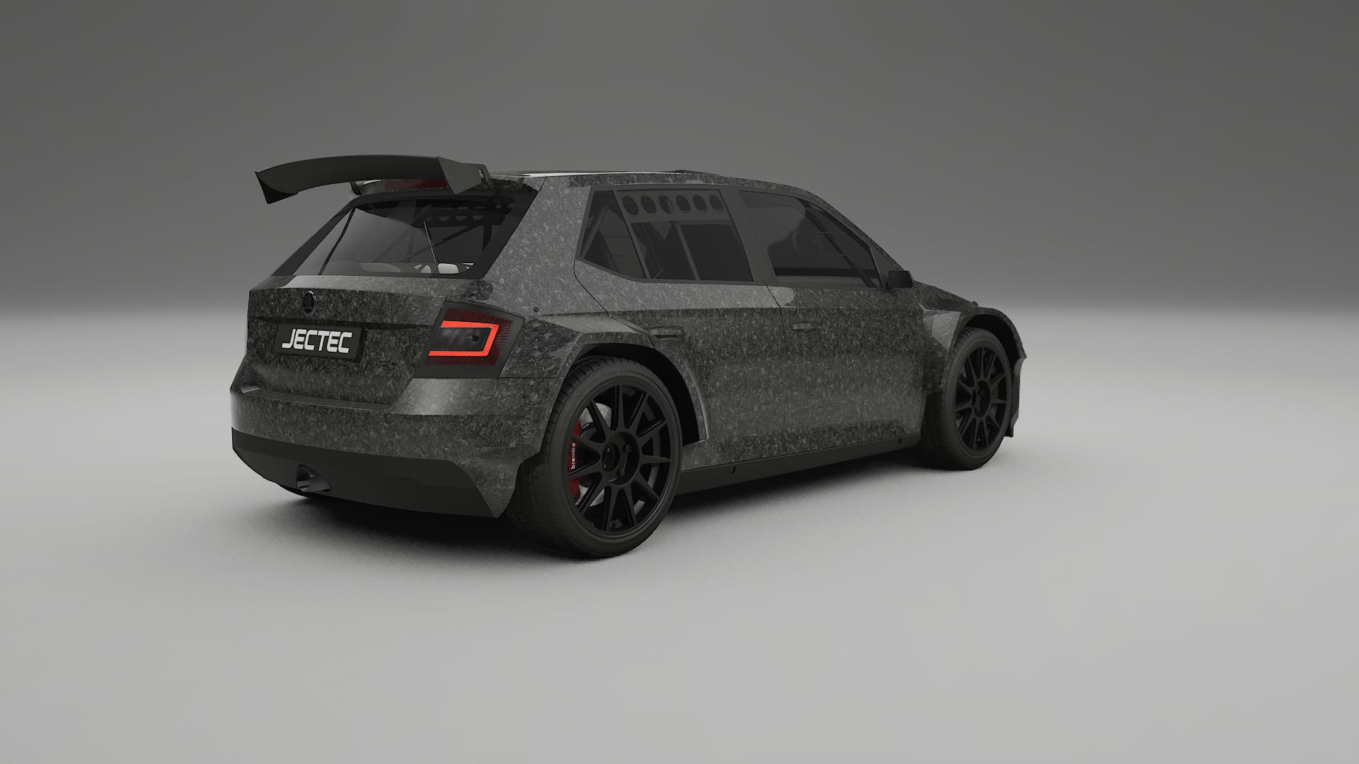 Škoda Fabia R5 6V TPU Lakbeschermingsfolie | FORGED S Kleurveranderende PPF – Volledig Voorgesneden Kit
