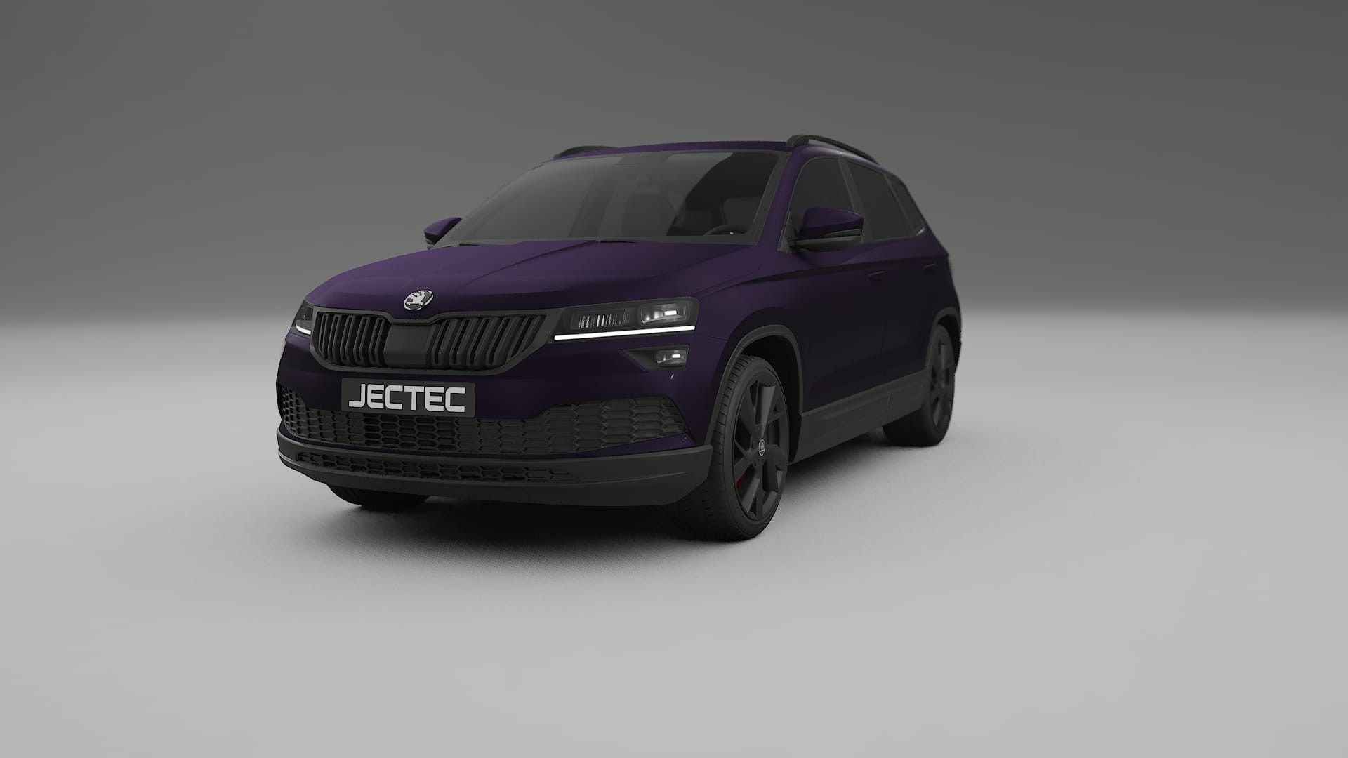 Škoda Karoq NU7 TPU Lakbeschermingsfolie | VIOLET Kleurveranderende PPF – Volledig Voorgesneden Kit