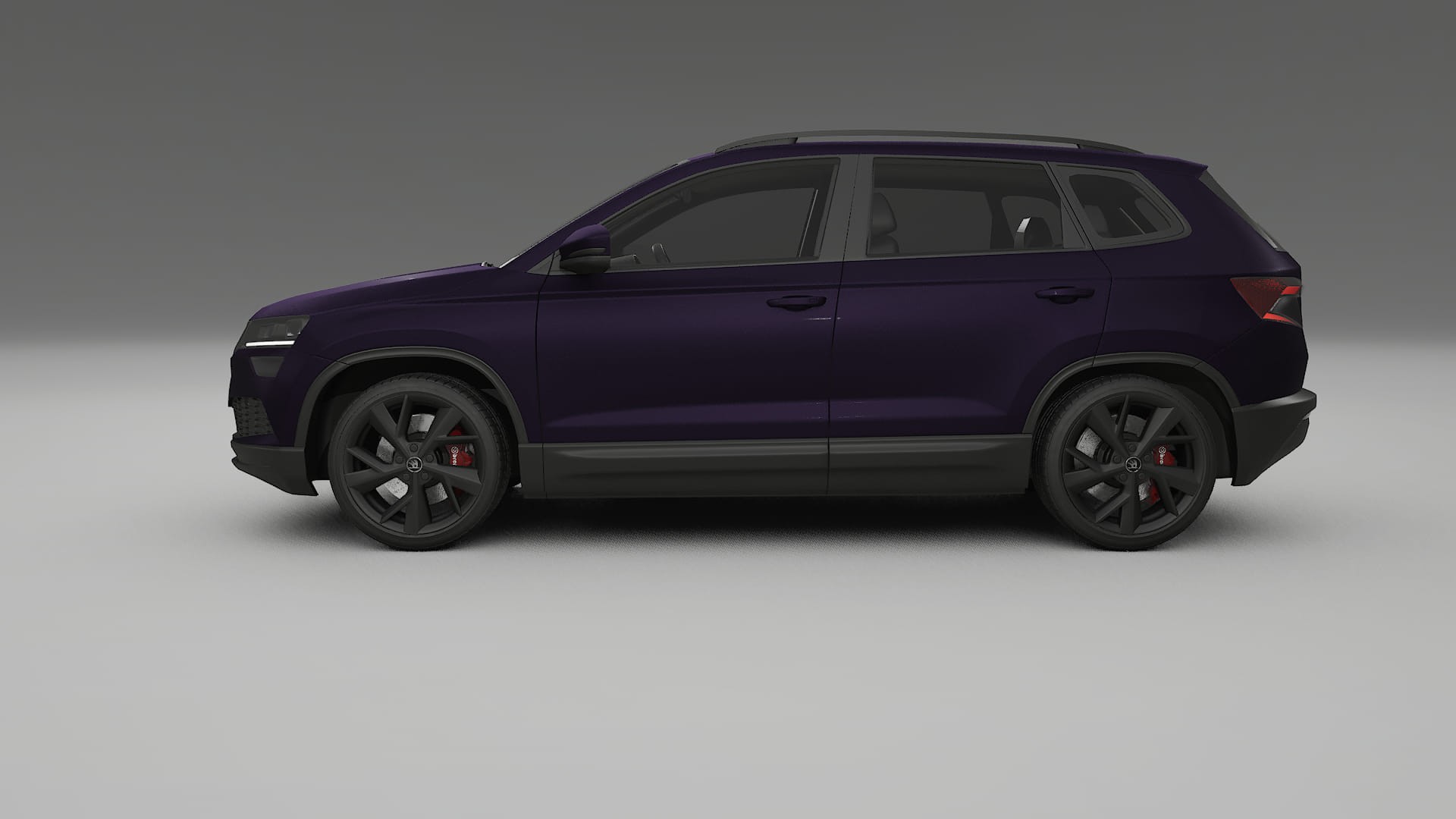Škoda Karoq NU7 TPU Lakbeschermingsfolie | VIOLET Kleurveranderende PPF – Volledig Voorgesneden Kit