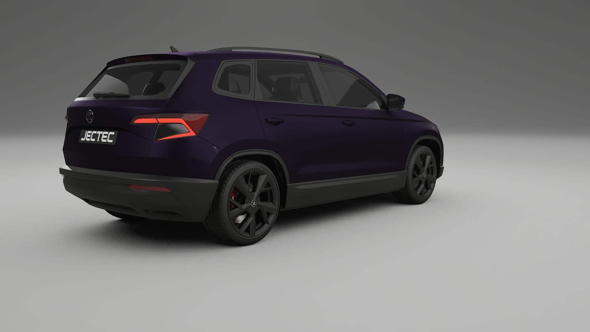 Škoda Karoq NU7 TPU Lakbeschermingsfolie | VIOLET Kleurveranderende PPF – Volledig Voorgesneden Kit