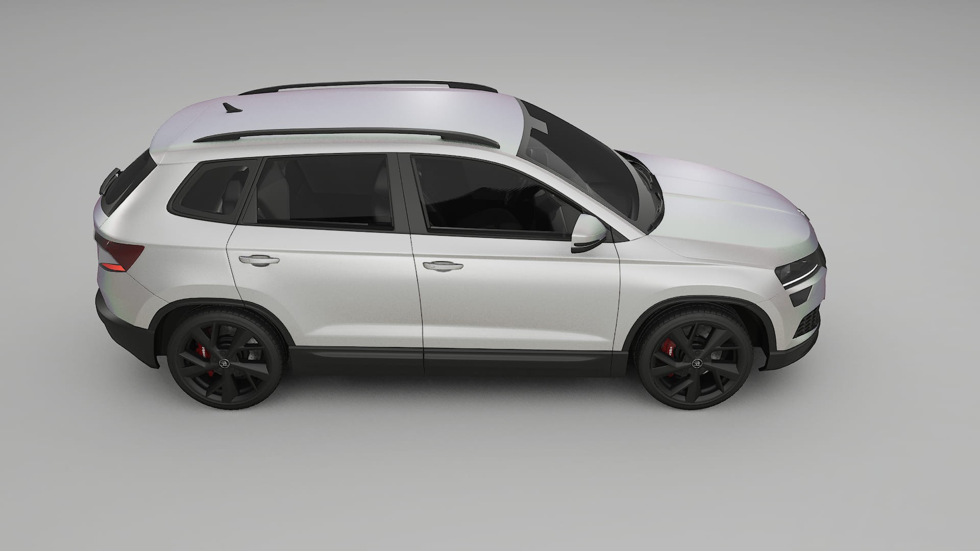 Škoda Karoq NU7 TPU Lakbeschermingsfolie | NEBULA Kleurveranderende PPF – Volledig Voorgesneden Kit