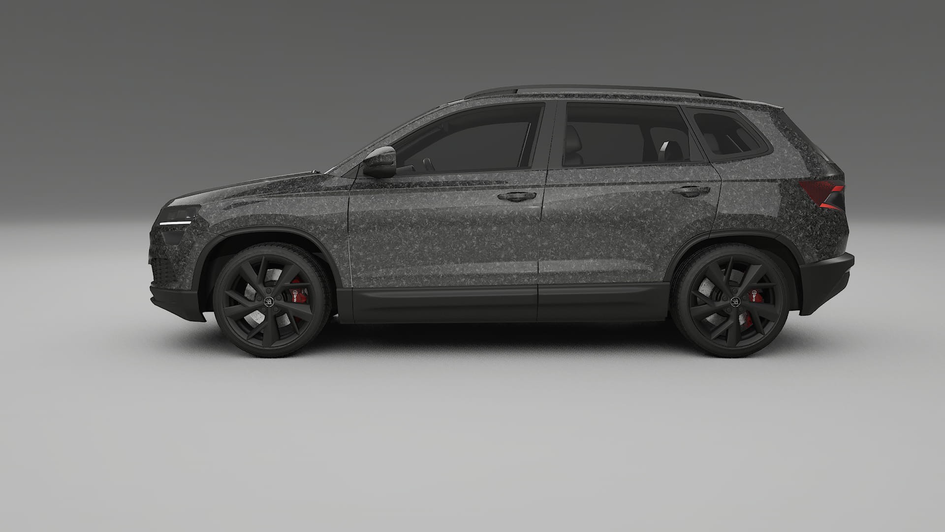 Škoda Karoq NU7 TPU Lakbeschermingsfolie | FORGED S Kleurveranderende PPF – Volledig Voorgesneden Kit