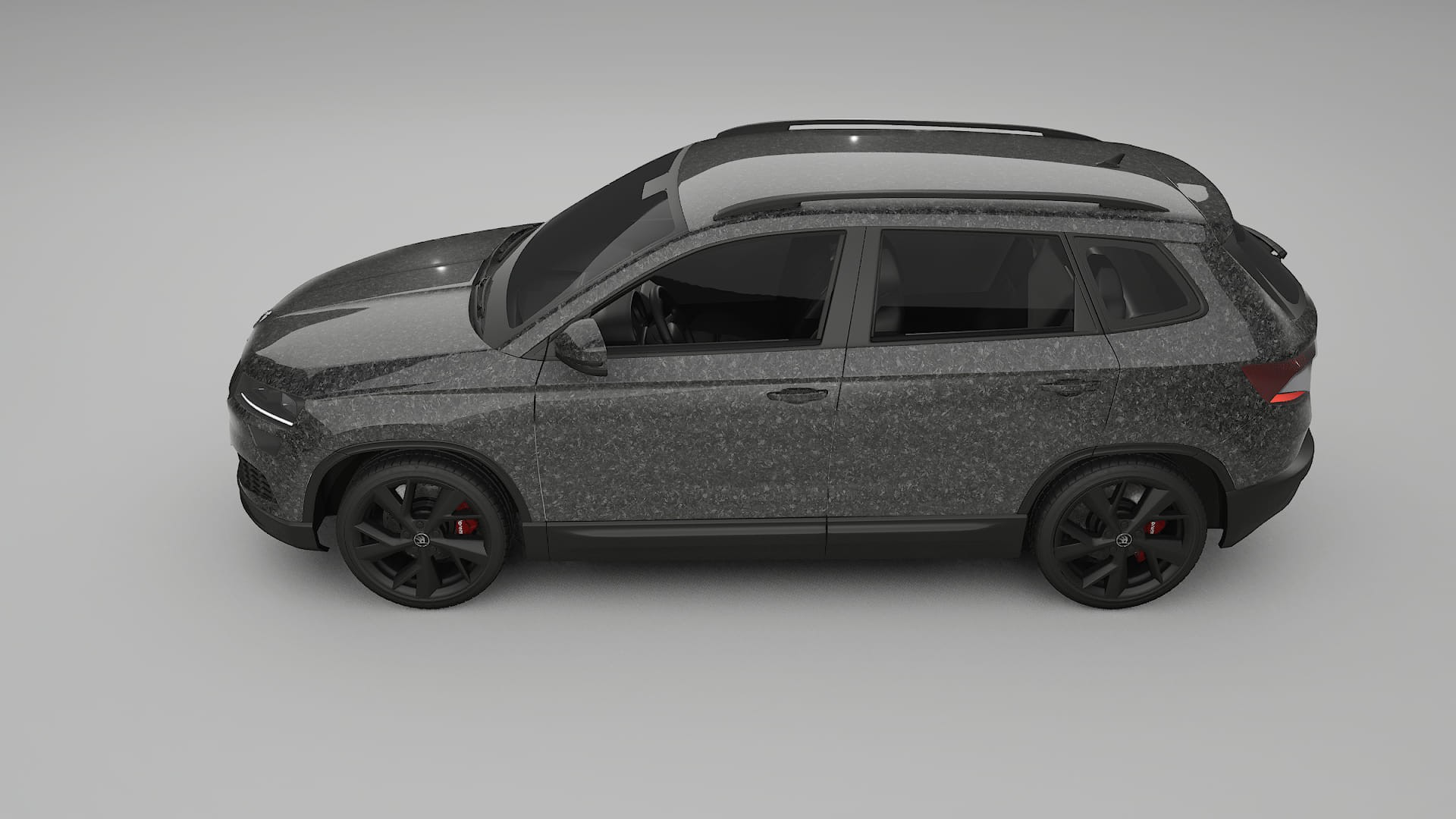 Škoda Karoq NU7 TPU Lakbeschermingsfolie | FORGED S Kleurveranderende PPF – Volledig Voorgesneden Kit