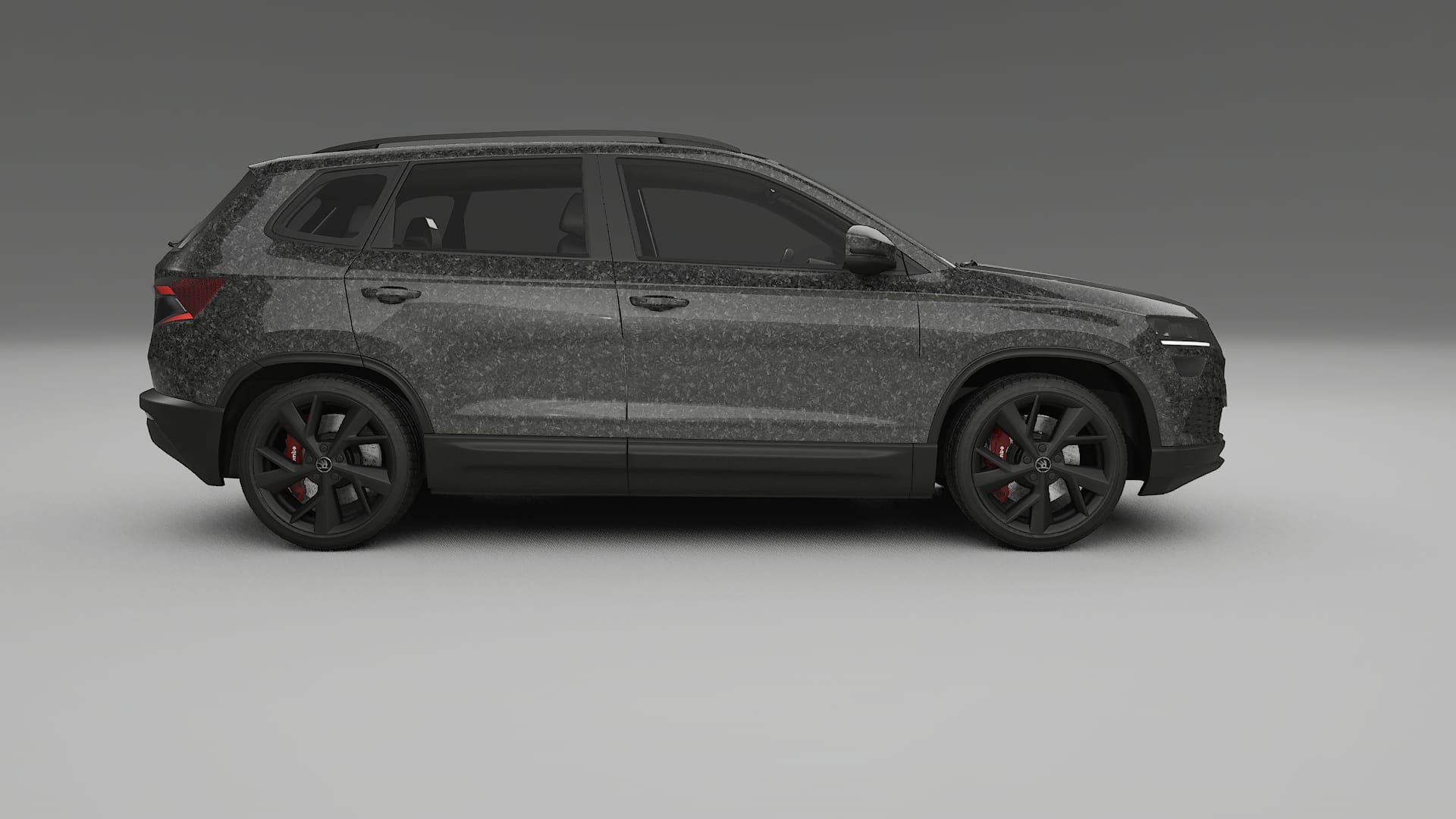Škoda Karoq NU7 TPU Lakbeschermingsfolie | FORGED S Kleurveranderende PPF – Volledig Voorgesneden Kit