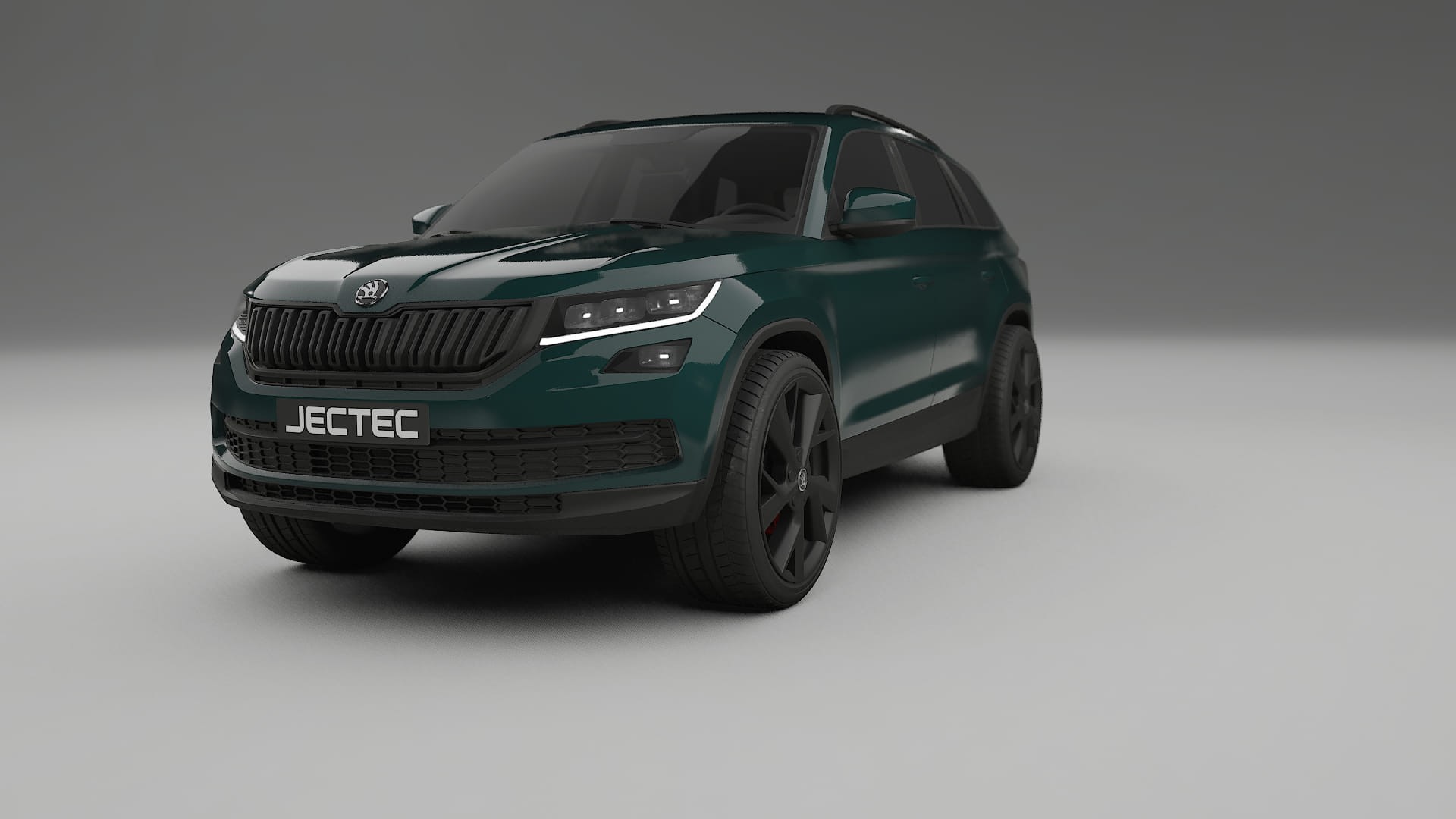 Škoda Kodiaq NS7 TPU Lakbeschermingsfolie | INFERNO Kleurveranderende PPF – Volledig Voorgesneden Kit