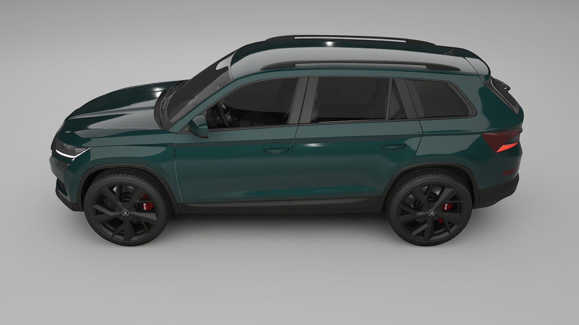 Škoda Kodiaq NS7 TPU Lakbeschermingsfolie | INFERNO Kleurveranderende PPF – Volledig Voorgesneden Kit