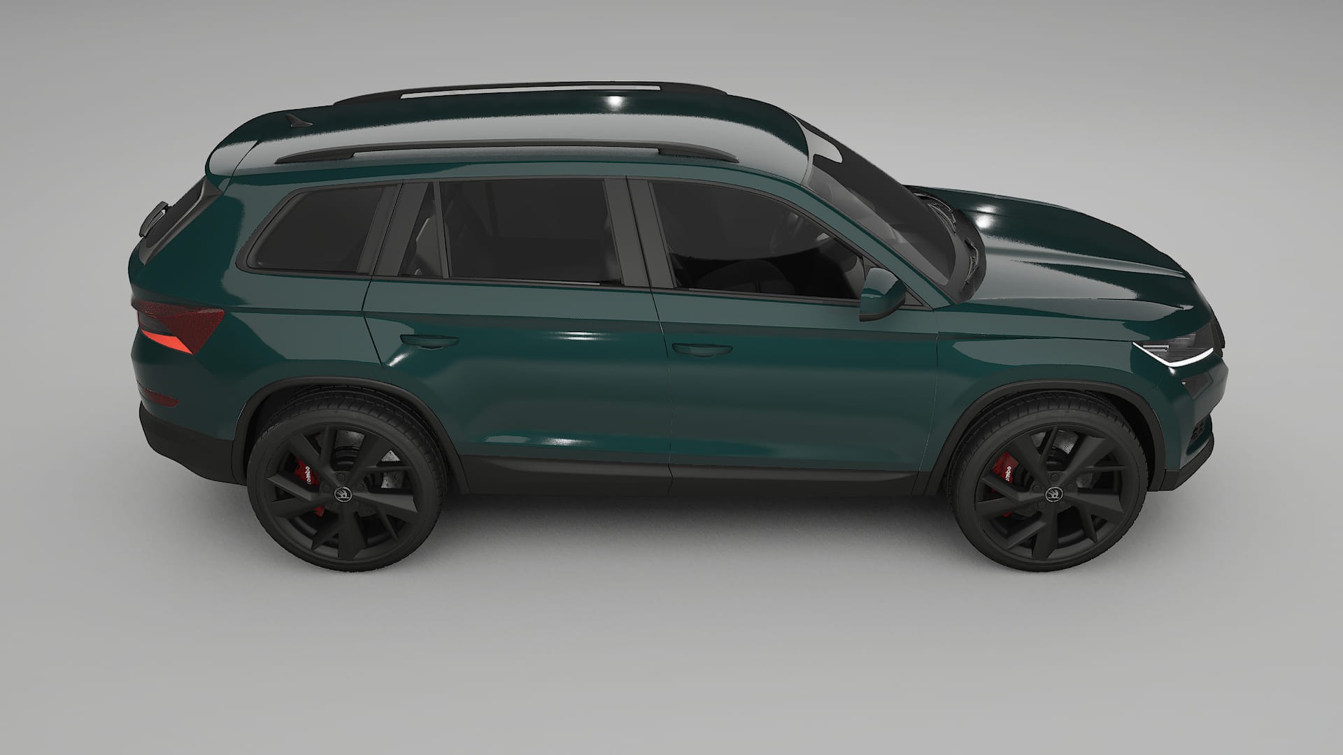 Škoda Kodiaq NS7 TPU Lakbeschermingsfolie | INFERNO Kleurveranderende PPF – Volledig Voorgesneden Kit