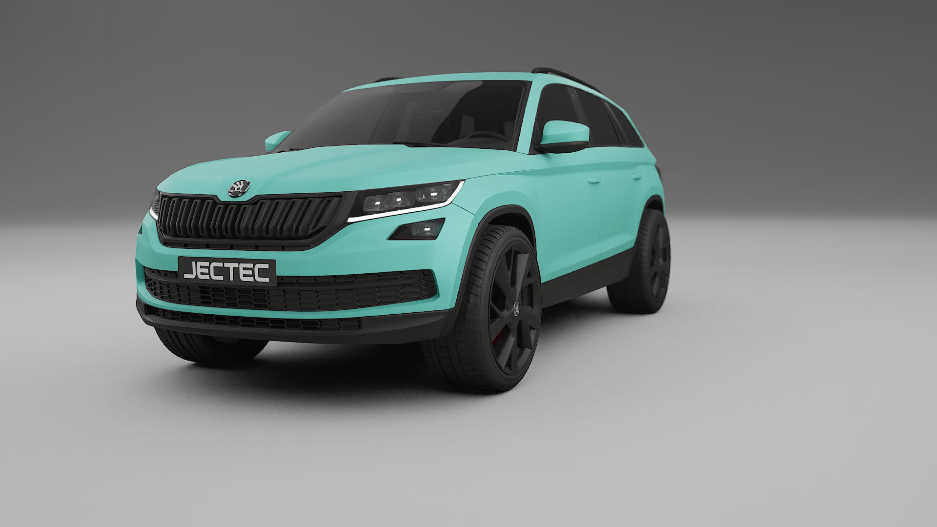 Škoda Kodiaq NS7 TPU Lakbeschermingsfolie | FROST Kleurveranderende PPF – Volledig Voorgesneden Kit