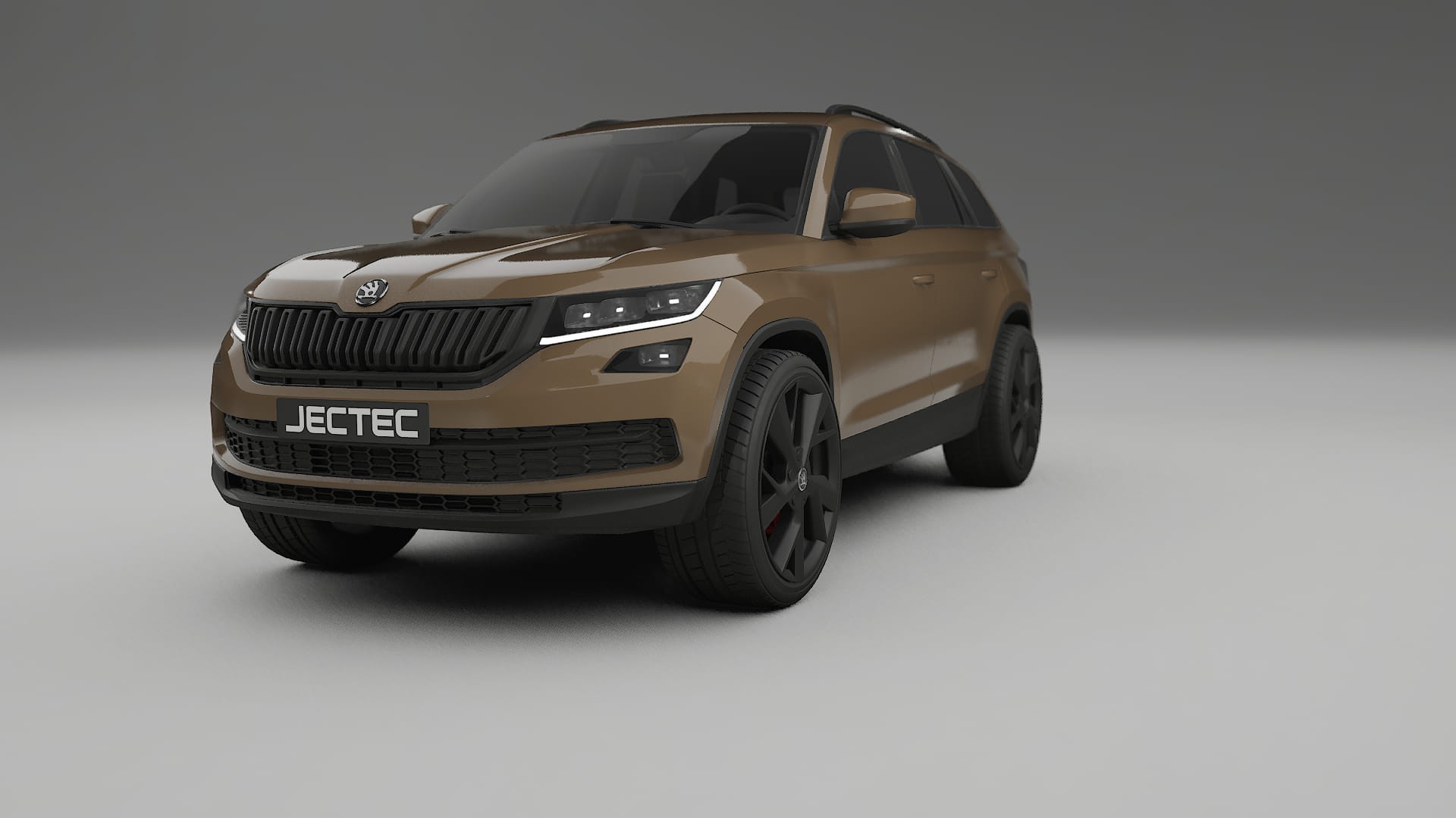Škoda Kodiaq NS7 TPU Lakbeschermingsfolie | SAHARA Kleurveranderende PPF – Volledig Voorgesneden Kit