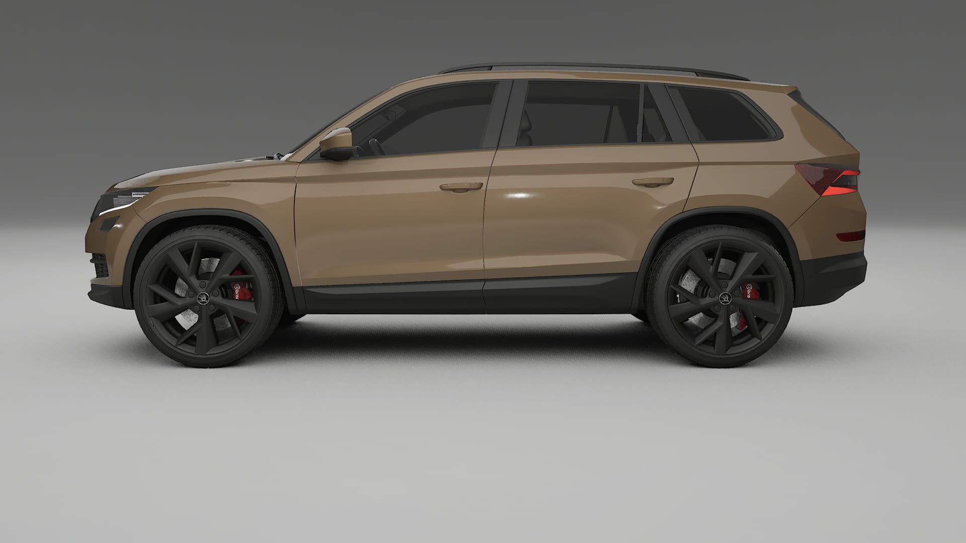 Škoda Kodiaq NS7 TPU Lakbeschermingsfolie | SAHARA Kleurveranderende PPF – Volledig Voorgesneden Kit