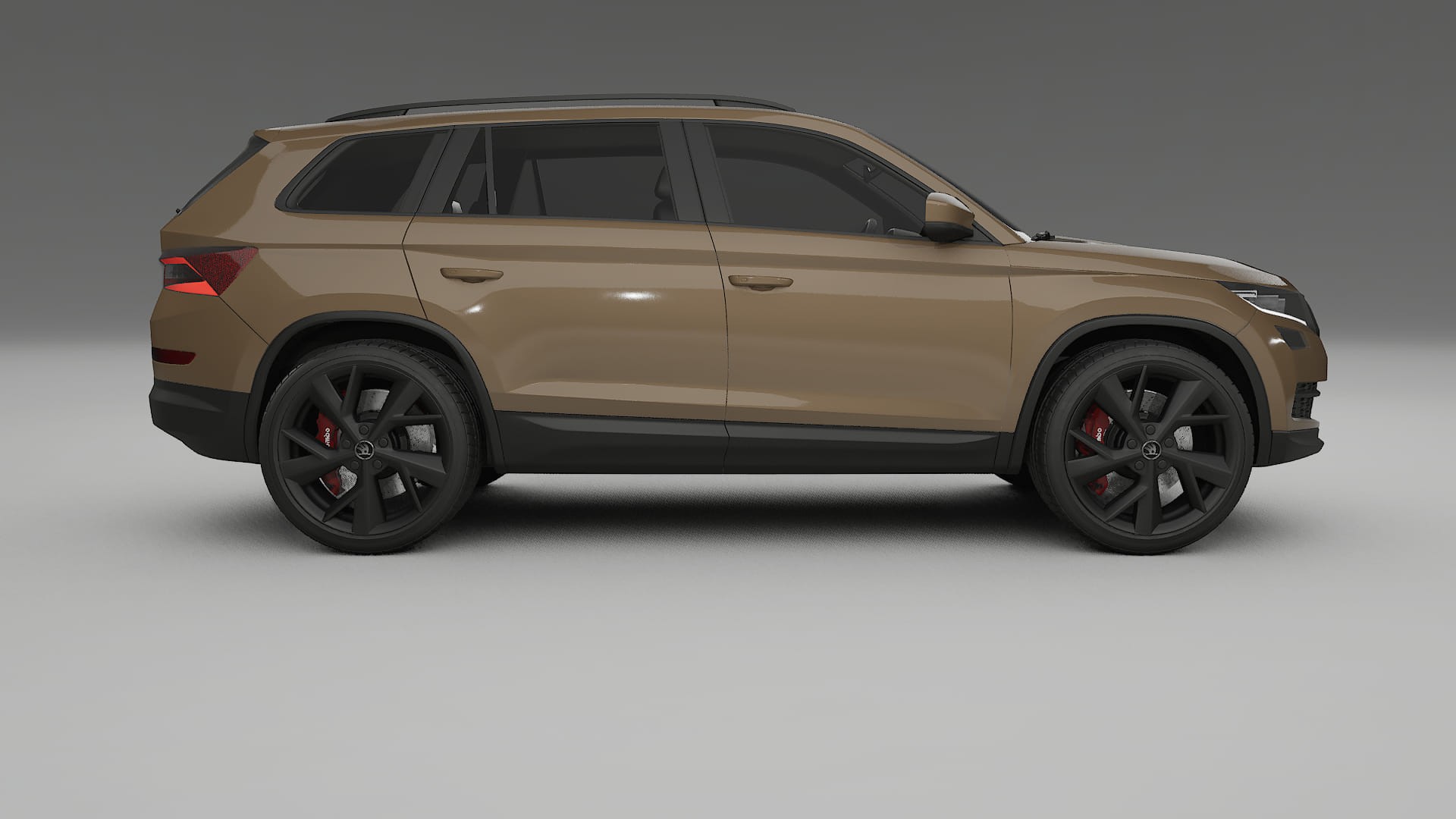 Škoda Kodiaq NS7 TPU Lakbeschermingsfolie | SAHARA Kleurveranderende PPF – Volledig Voorgesneden Kit