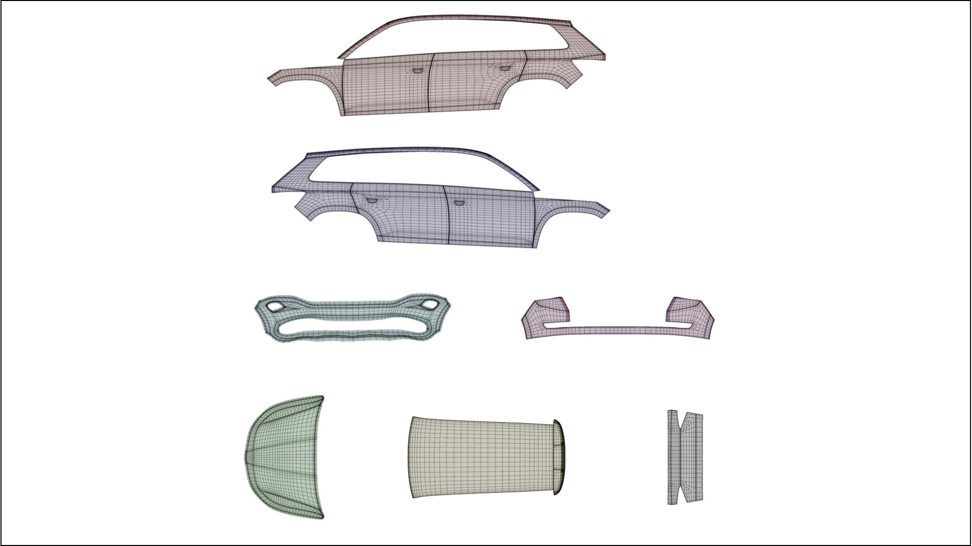 Škoda Kodiaq NS7 TPU Lakbeschermingsfolie | SAND Kleurveranderende PPF – Volledig Voorgesneden Kit