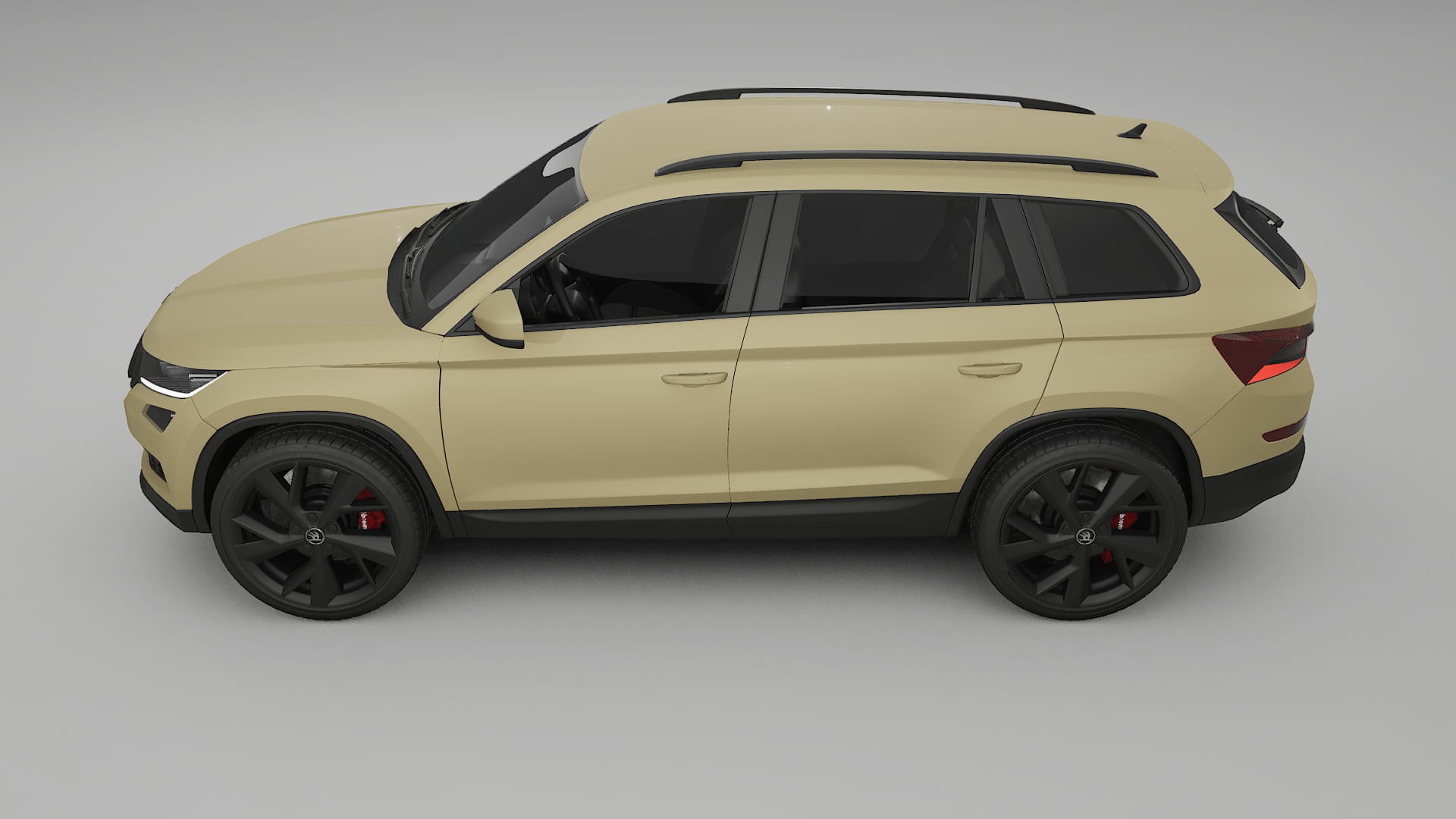 Škoda Kodiaq NS7 TPU Lakbeschermingsfolie | SAND Kleurveranderende PPF – Volledig Voorgesneden Kit