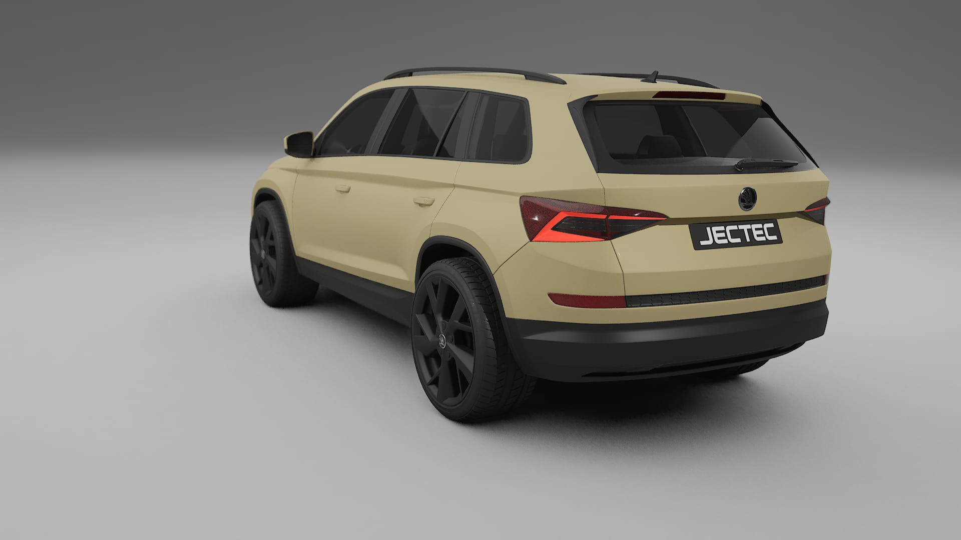 Škoda Kodiaq NS7 TPU Lakbeschermingsfolie | SAND Kleurveranderende PPF – Volledig Voorgesneden Kit