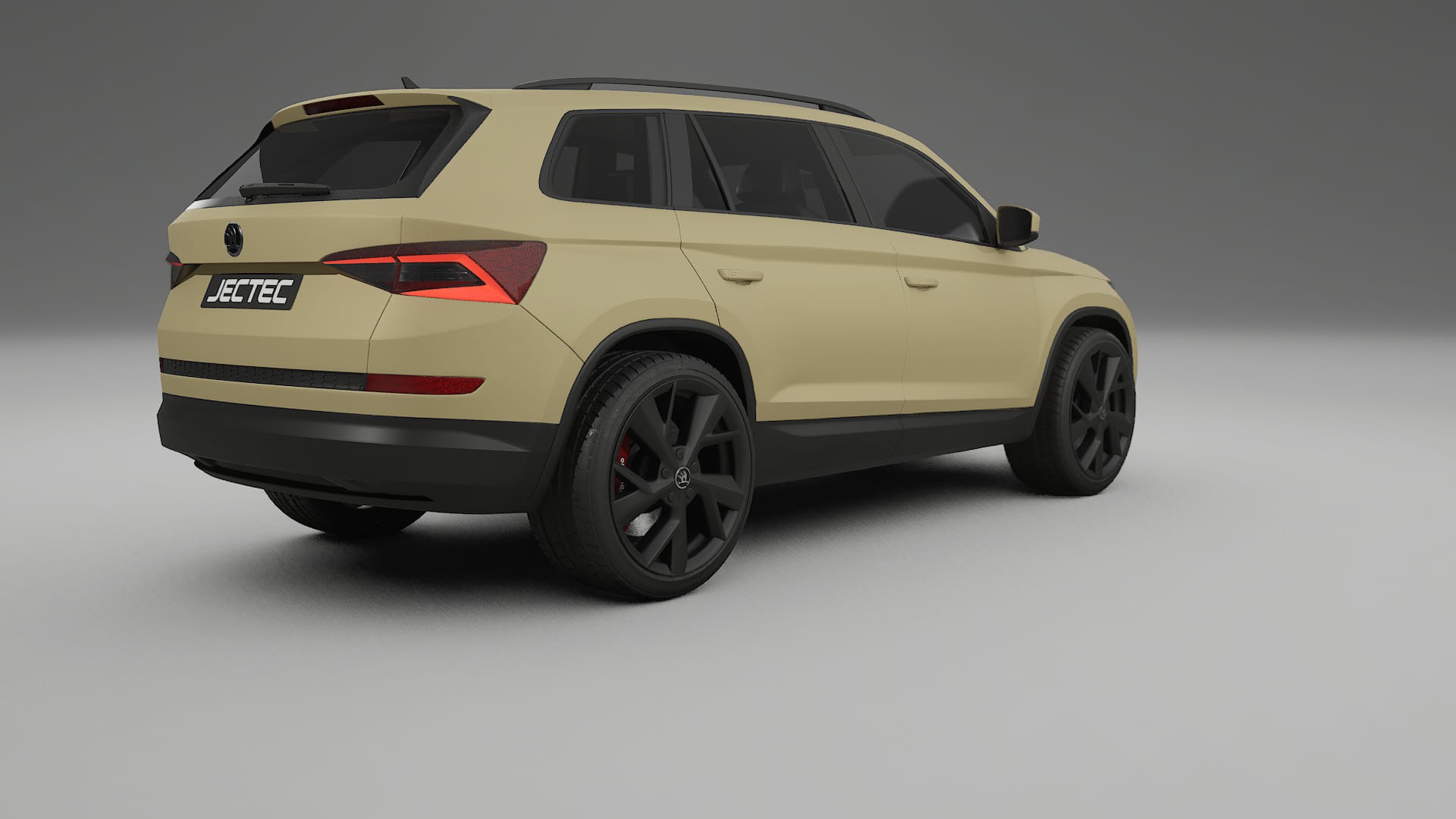 Škoda Kodiaq NS7 TPU Lakbeschermingsfolie | SAND Kleurveranderende PPF – Volledig Voorgesneden Kit