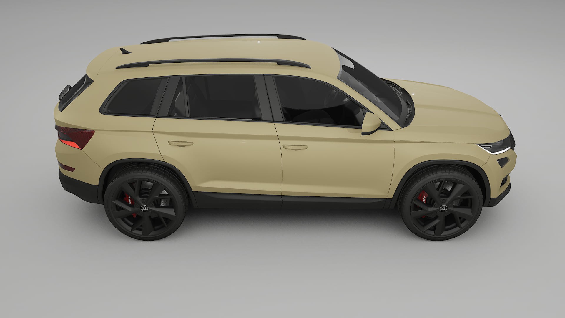 Škoda Kodiaq NS7 TPU Lakbeschermingsfolie | SAND Kleurveranderende PPF – Volledig Voorgesneden Kit