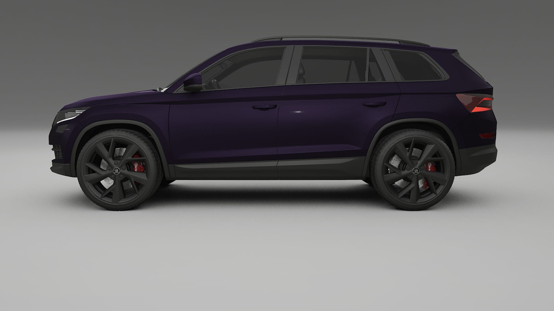 Škoda Kodiaq NS7 TPU Lakbeschermingsfolie | VIOLET Kleurveranderende PPF – Volledig Voorgesneden Kit