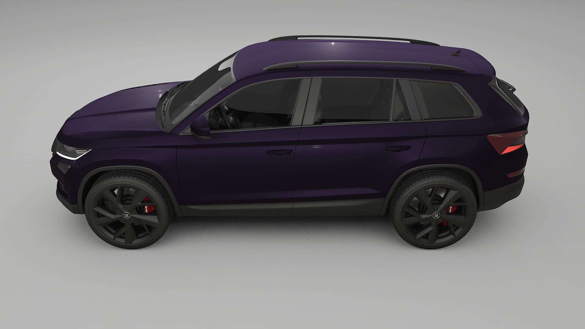 Škoda Kodiaq NS7 TPU Lakbeschermingsfolie | VIOLET Kleurveranderende PPF – Volledig Voorgesneden Kit