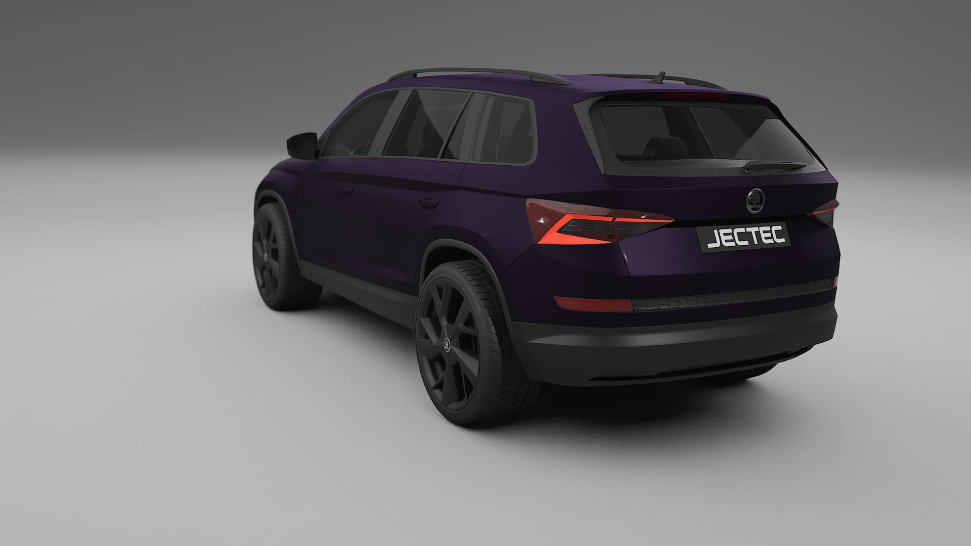 Škoda Kodiaq NS7 TPU Lakbeschermingsfolie | VIOLET Kleurveranderende PPF – Volledig Voorgesneden Kit