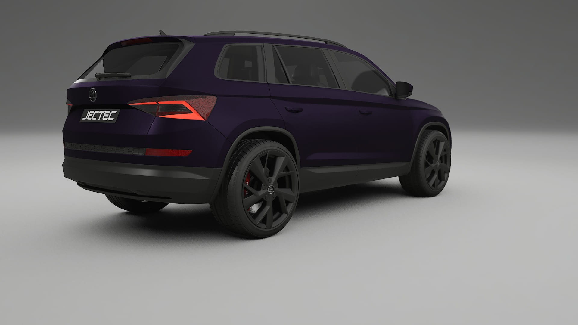 Škoda Kodiaq NS7 TPU Lakbeschermingsfolie | VIOLET Kleurveranderende PPF – Volledig Voorgesneden Kit