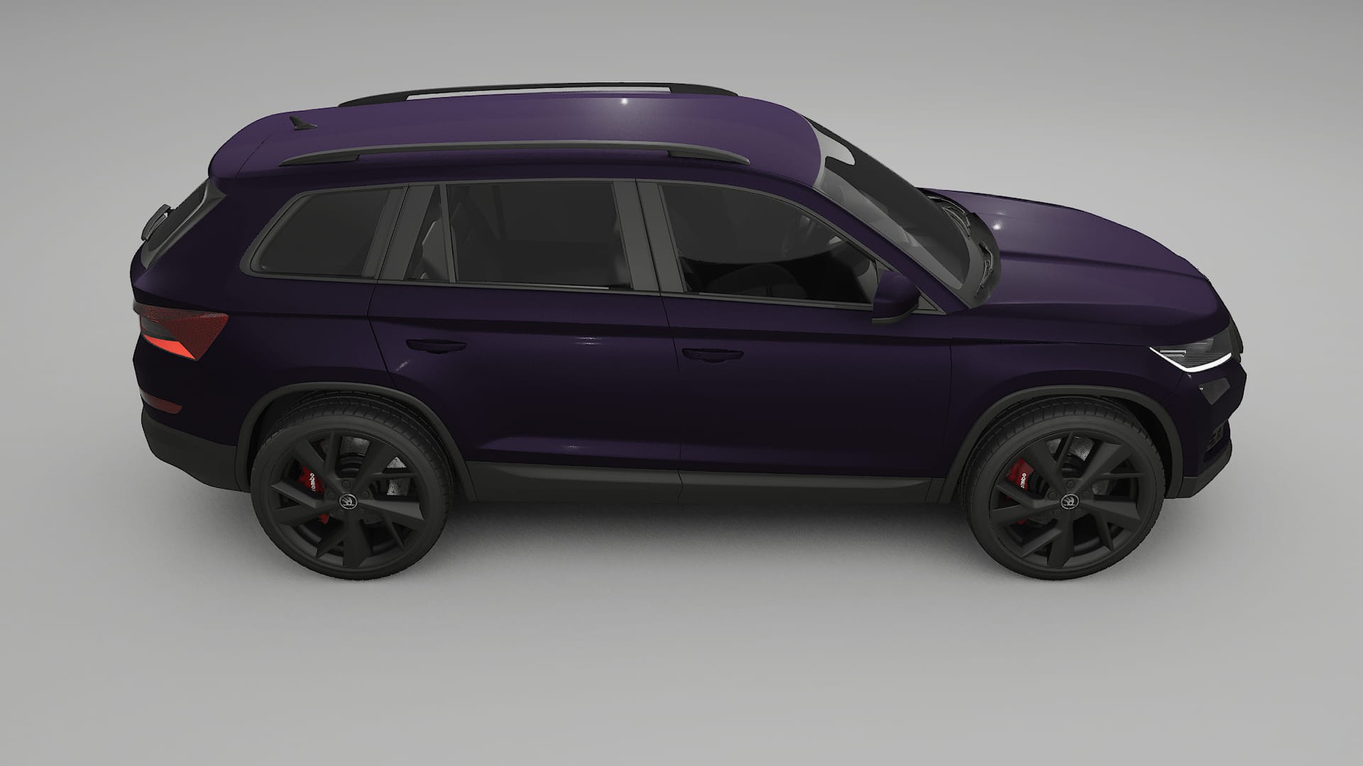 Škoda Kodiaq NS7 TPU Lakbeschermingsfolie | VIOLET Kleurveranderende PPF – Volledig Voorgesneden Kit