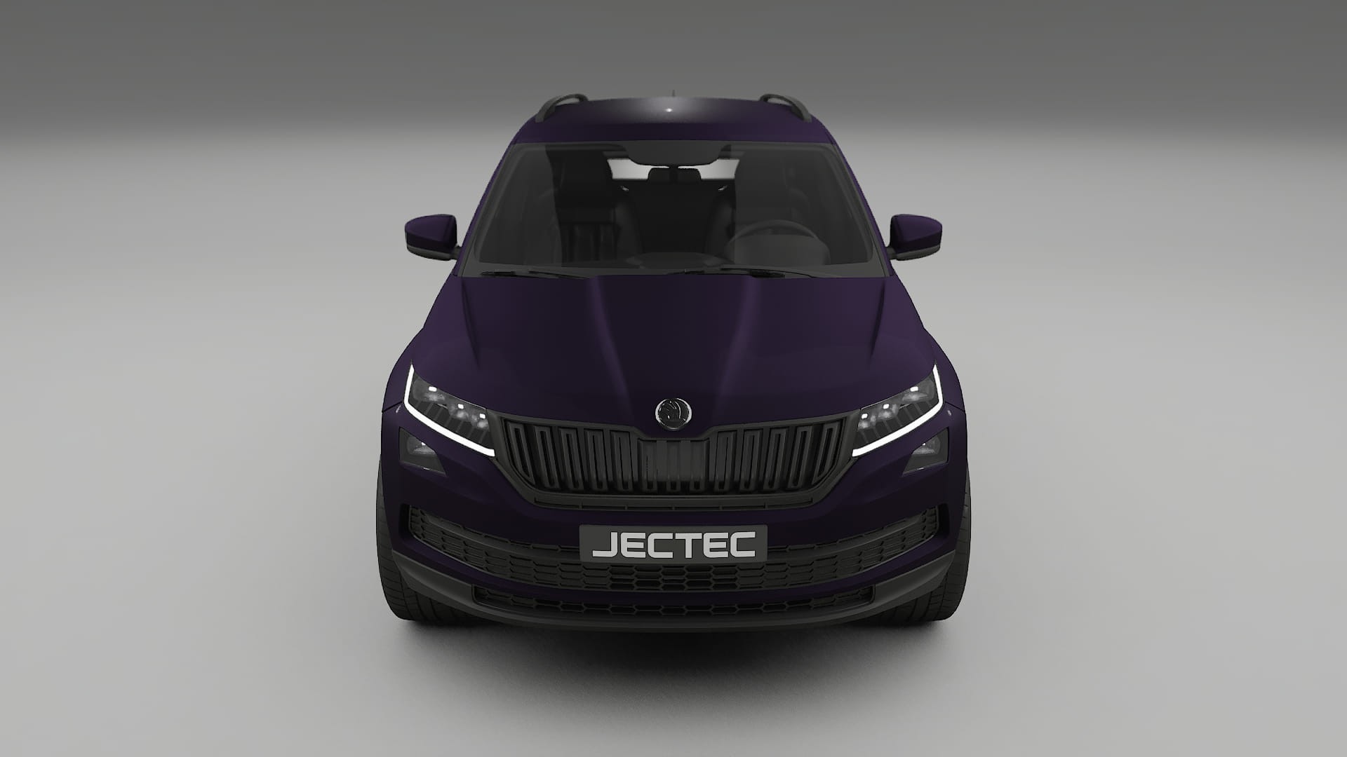Škoda Kodiaq NS7 TPU Lakbeschermingsfolie | VIOLET Kleurveranderende PPF – Volledig Voorgesneden Kit