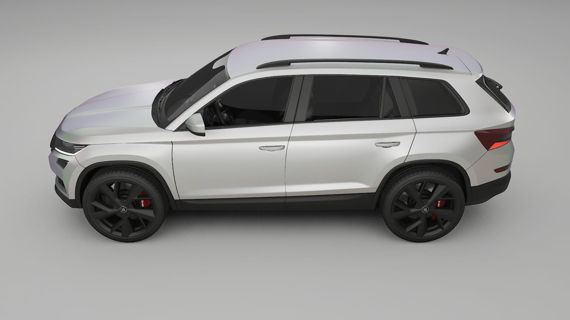 Škoda Kodiaq NS7 TPU Lakbeschermingsfolie | NEBULA Kleurveranderende PPF – Volledig Voorgesneden Kit