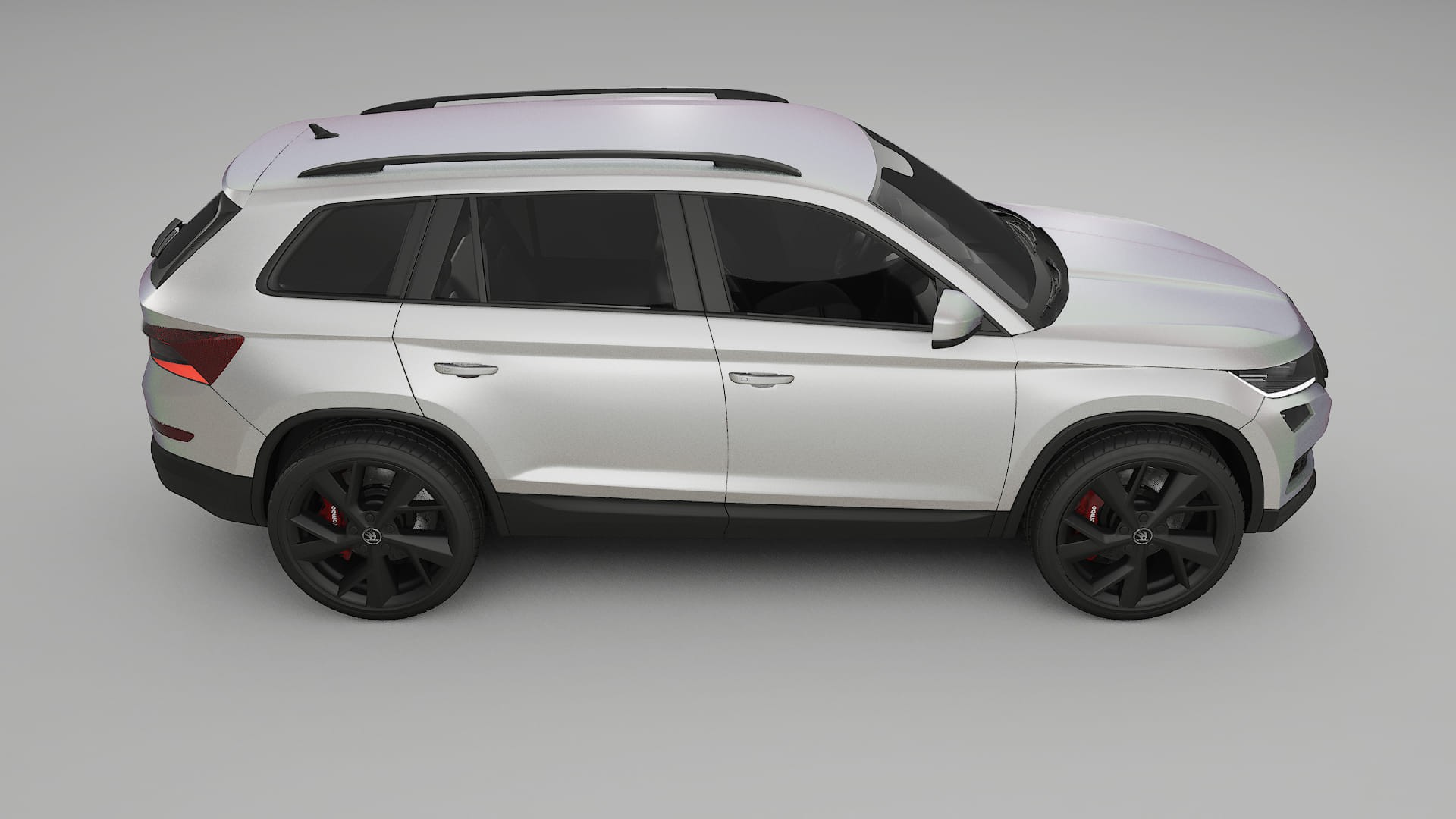 Škoda Kodiaq NS7 TPU Lakbeschermingsfolie | NEBULA Kleurveranderende PPF – Volledig Voorgesneden Kit