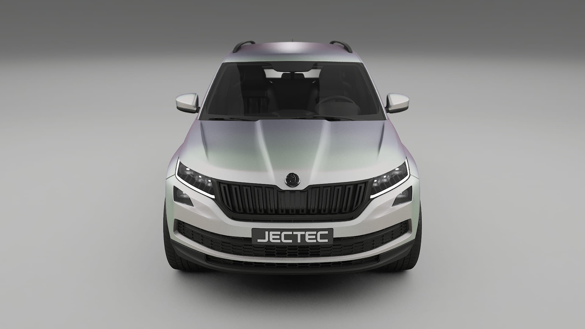 Škoda Kodiaq NS7 TPU Lakbeschermingsfolie | NEBULA Kleurveranderende PPF – Volledig Voorgesneden Kit
