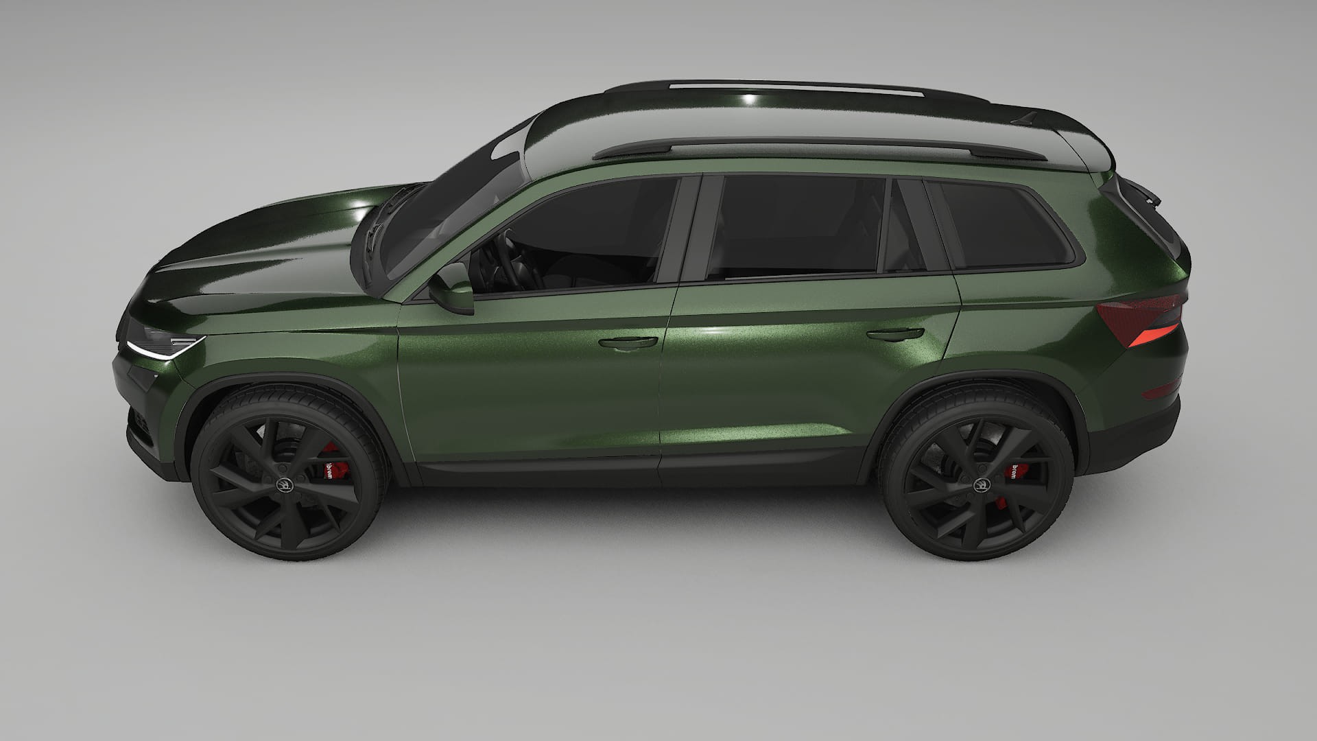 Škoda Kodiaq NS7 TPU Lakbeschermingsfolie | LAGOON Kleurveranderende PPF – Volledig Voorgesneden Kit