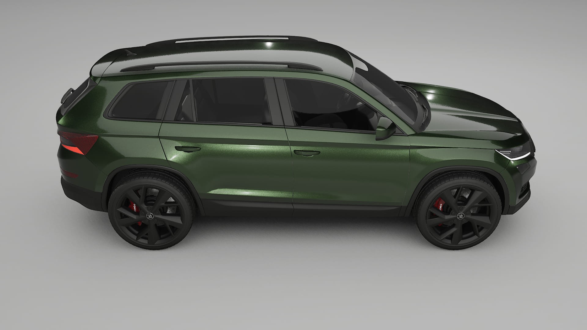 Škoda Kodiaq NS7 TPU Lakbeschermingsfolie | LAGOON Kleurveranderende PPF – Volledig Voorgesneden Kit