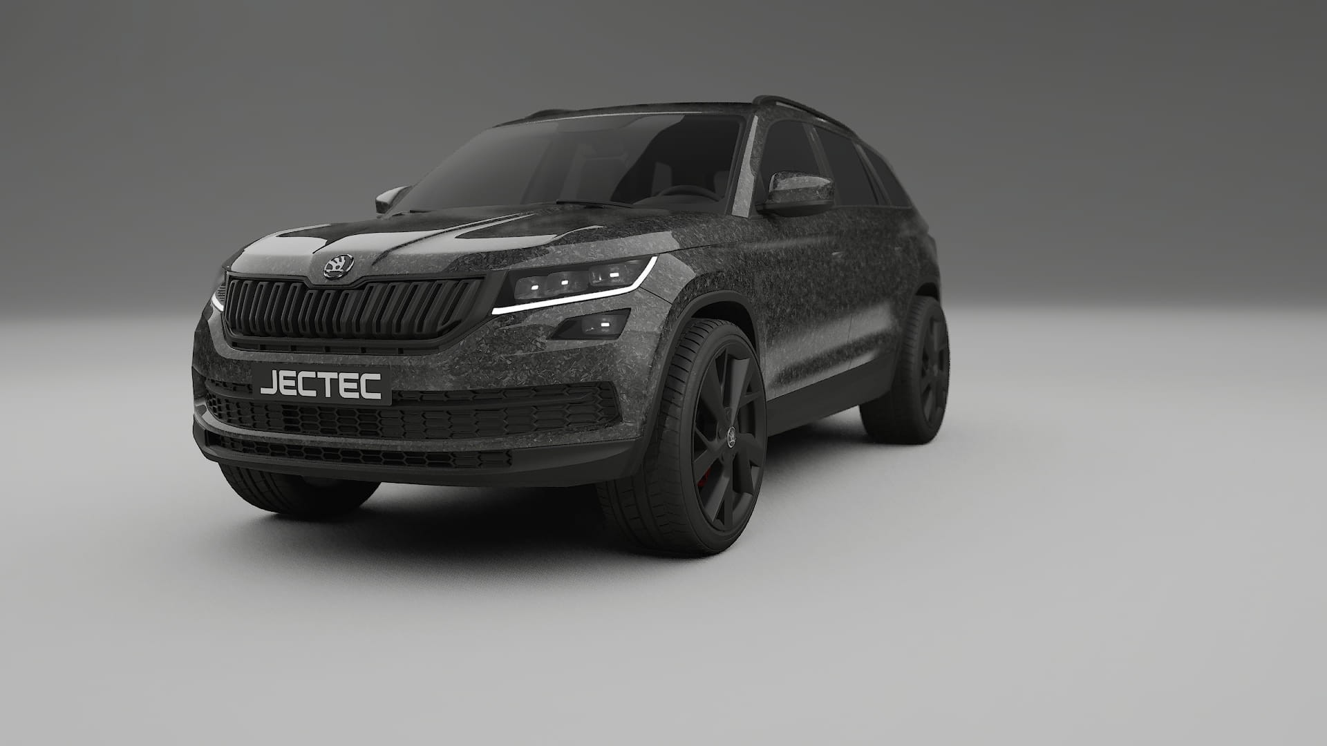 Škoda Kodiaq NS7 TPU Lakbeschermingsfolie | FORGED S Kleurveranderende PPF – Volledig Voorgesneden Kit 2