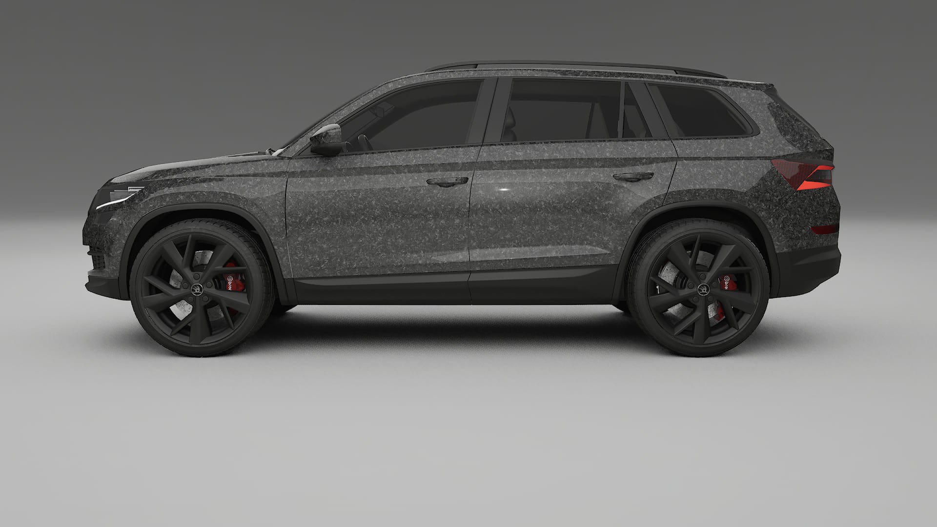 Škoda Kodiaq NS7 TPU Lakbeschermingsfolie | FORGED S Kleurveranderende PPF – Volledig Voorgesneden Kit